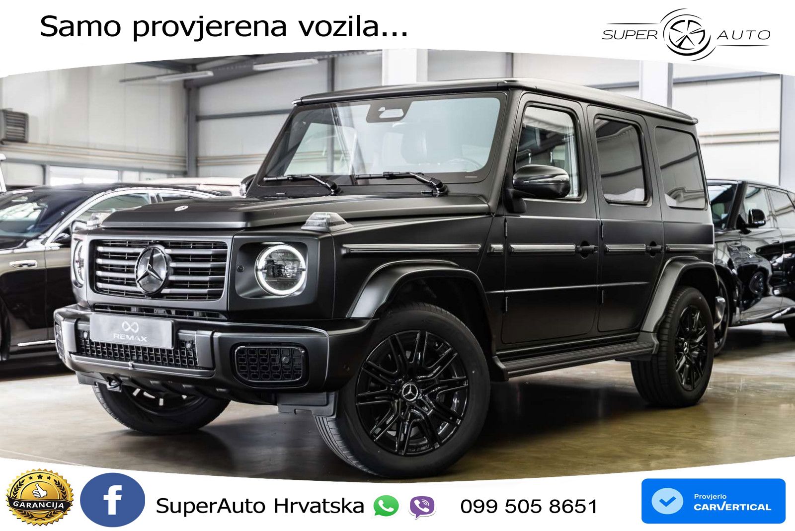 Mercedes G 450d Long (367 KS) 4MATIC 9G-TRONIC AMG LED+GR SJED+ACC