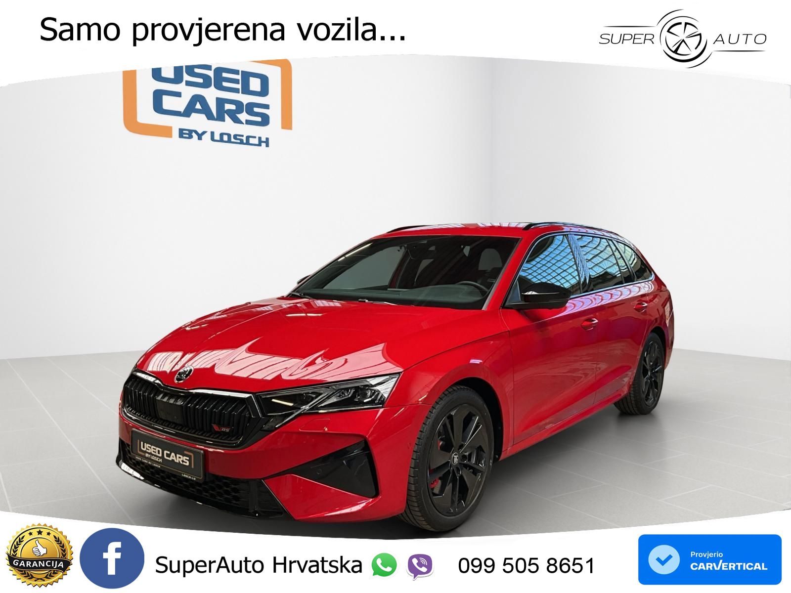 Škoda Octavia Combi RS 2.0 TSI (265 KS) DSG
