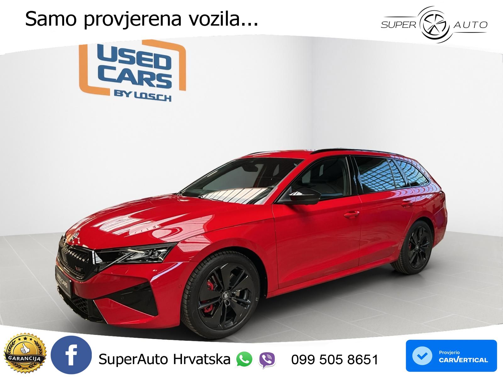 Škoda Octavia Combi RS 2.0 TSI (265 KS) DSG