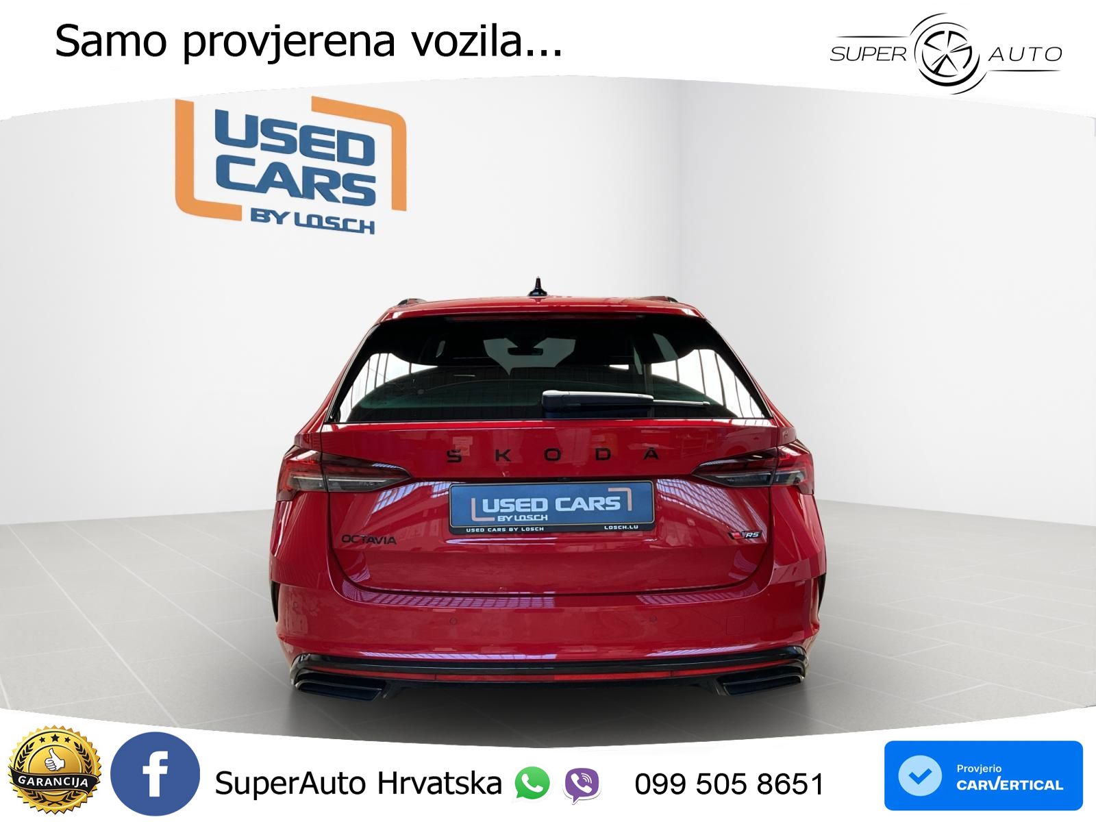 Škoda Octavia Combi RS 2.0 TSI (265 KS) DSG