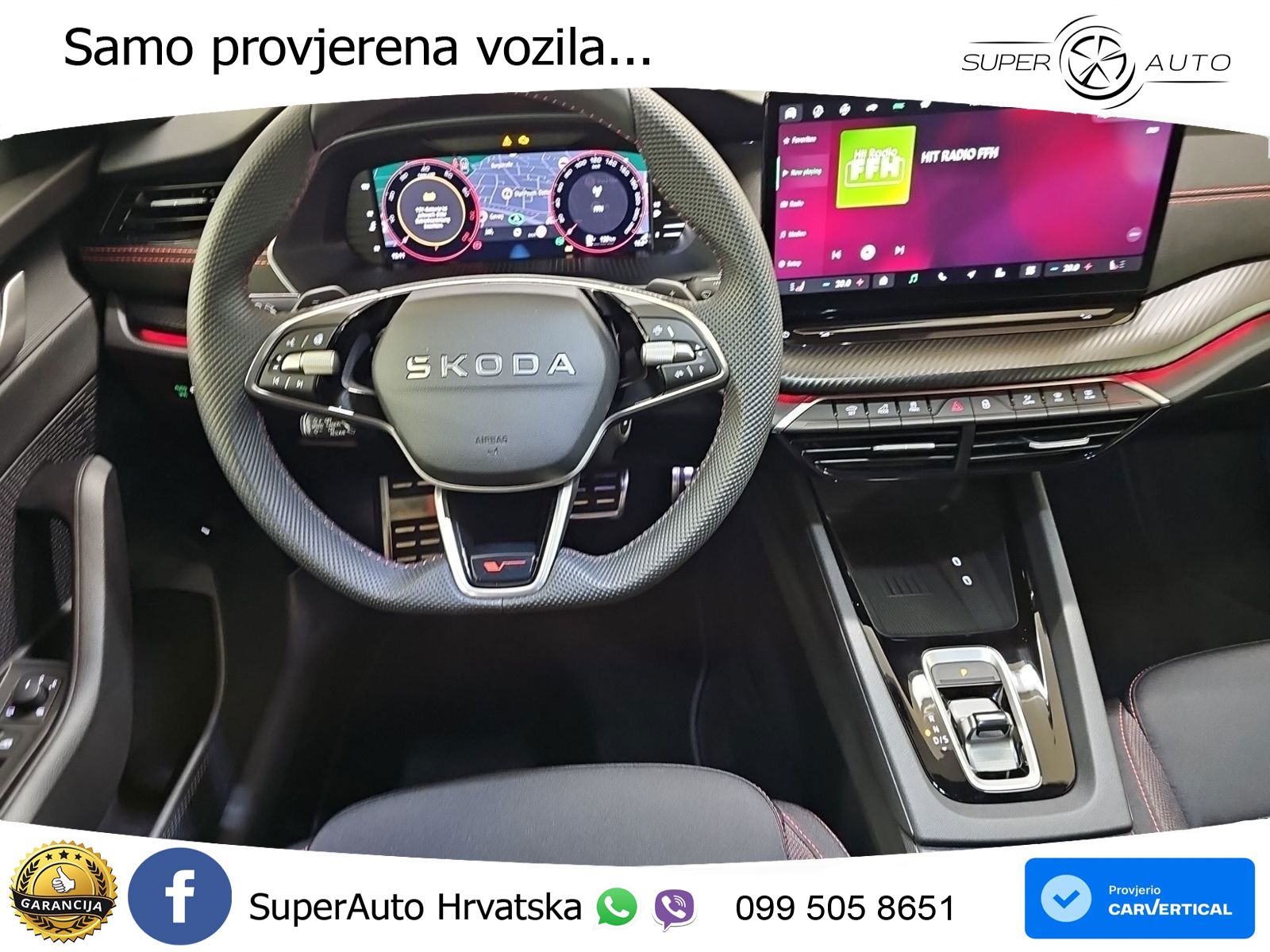 Škoda Octavia Combi RS 2.0 TSI (265 KS) DSG LED+GR SJED+ACC