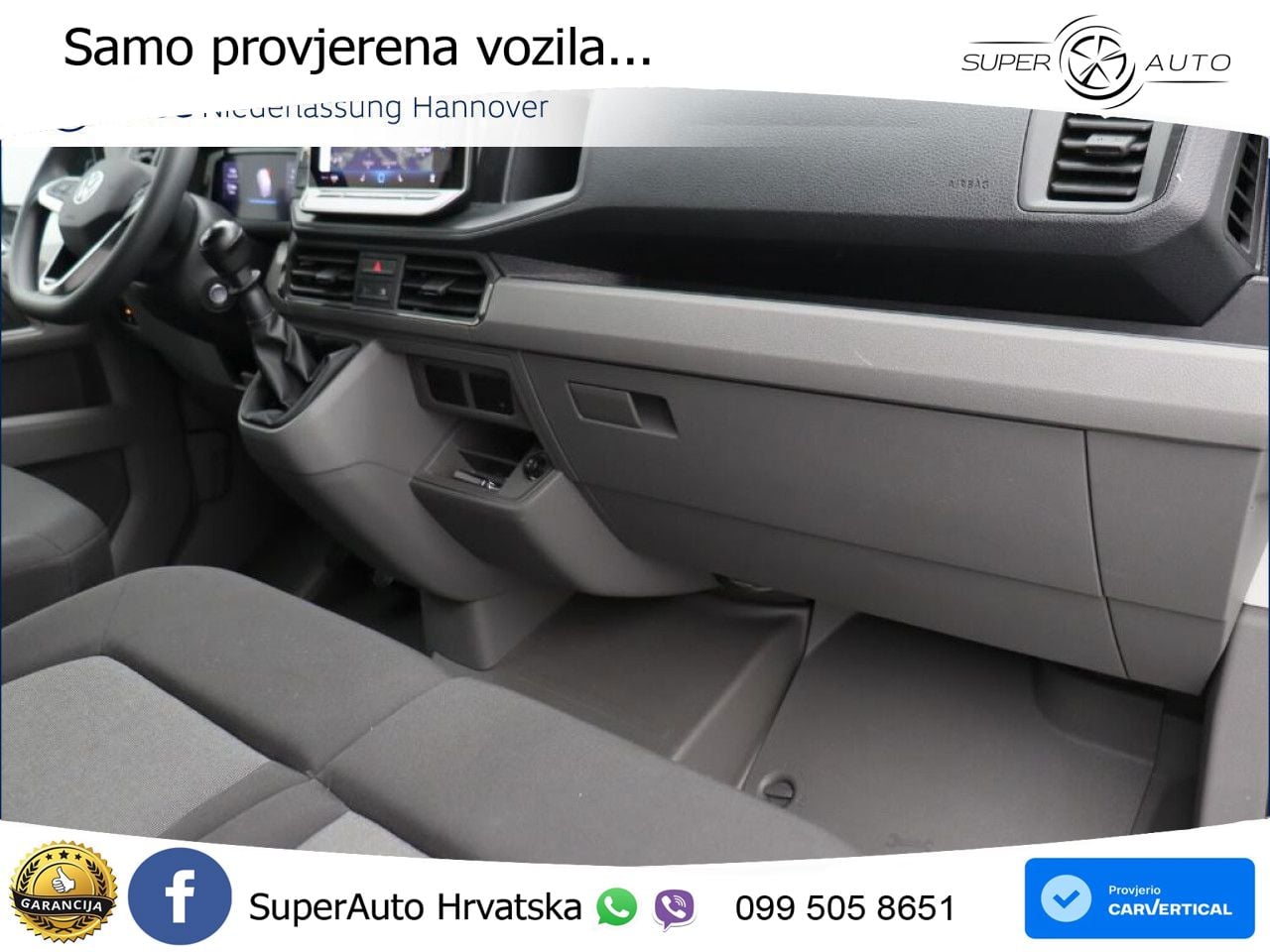 Volkswagen Crafter Kasten Mittel Kamera Vorb. AHK Navi 140 KS