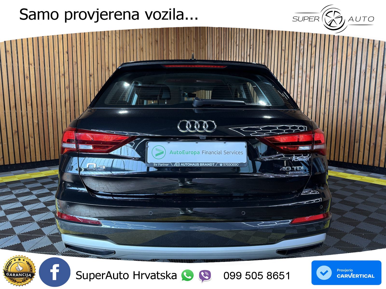 Audi Q3 40 TDI (200 KS) quattro S tronic LED+GR SJED+ACC