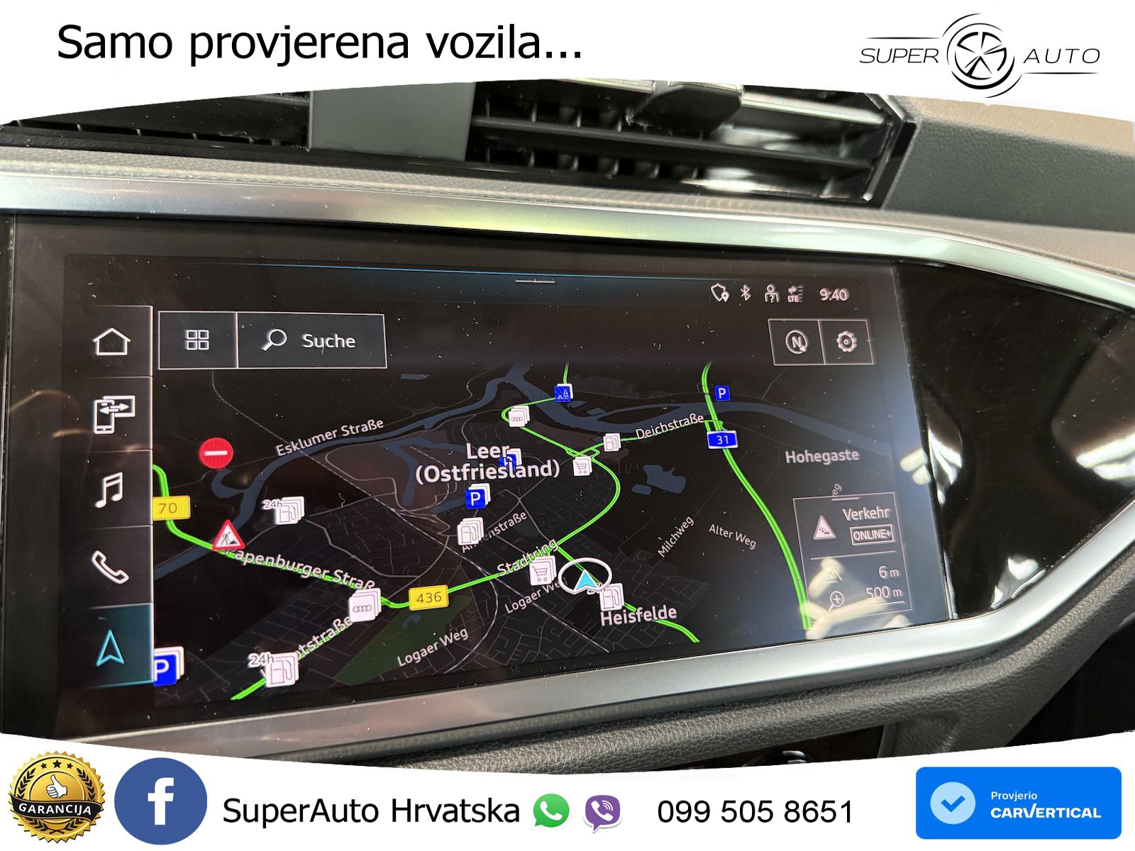 Audi Q3 40 TDI (200 KS) quattro S tronic LED+GR SJED+ACC