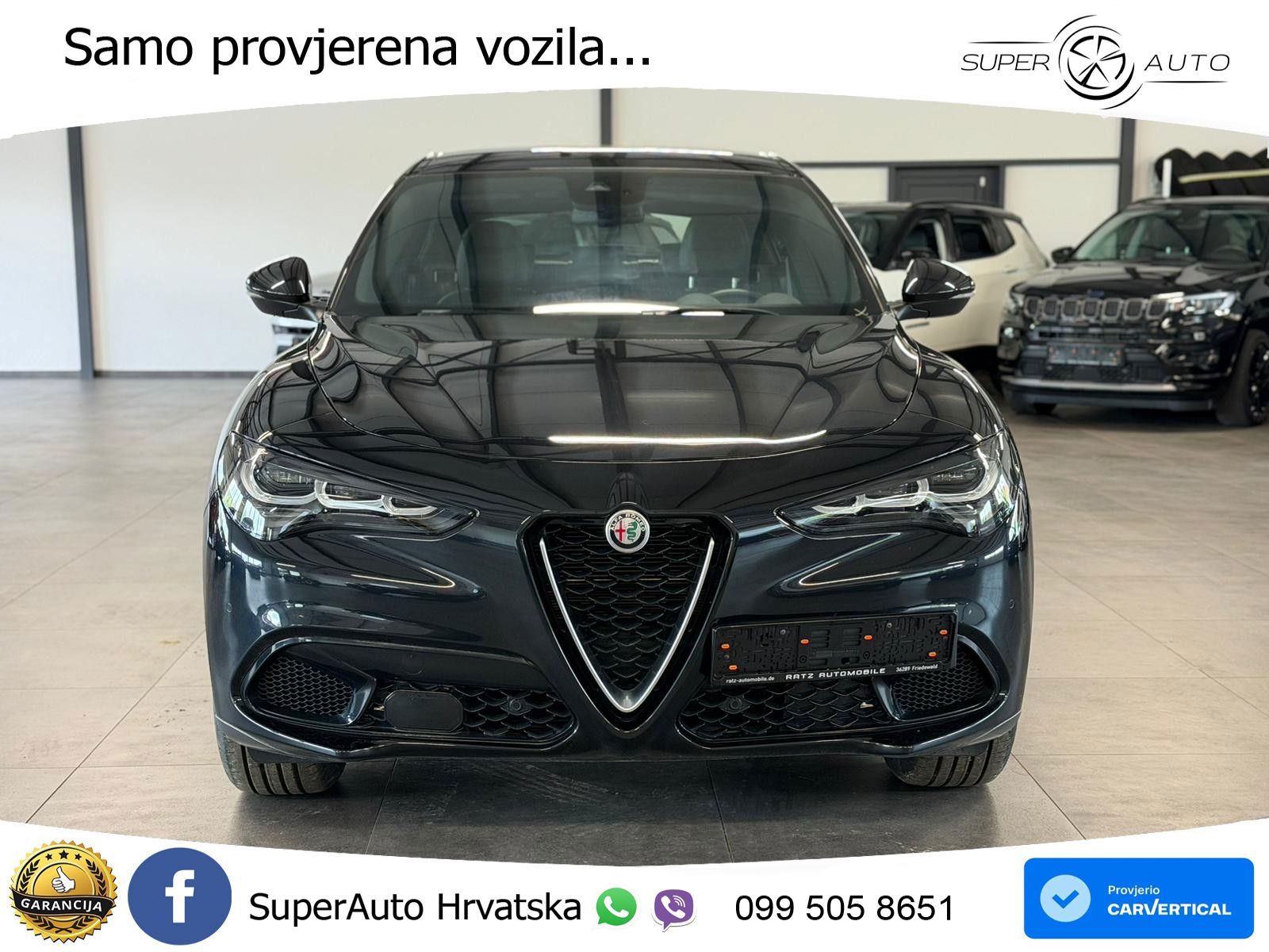 Alfa Romeo Stelvio 2.2 MultiJet II (210 KS) Q4 Automatic LED+GR SJED+ACC