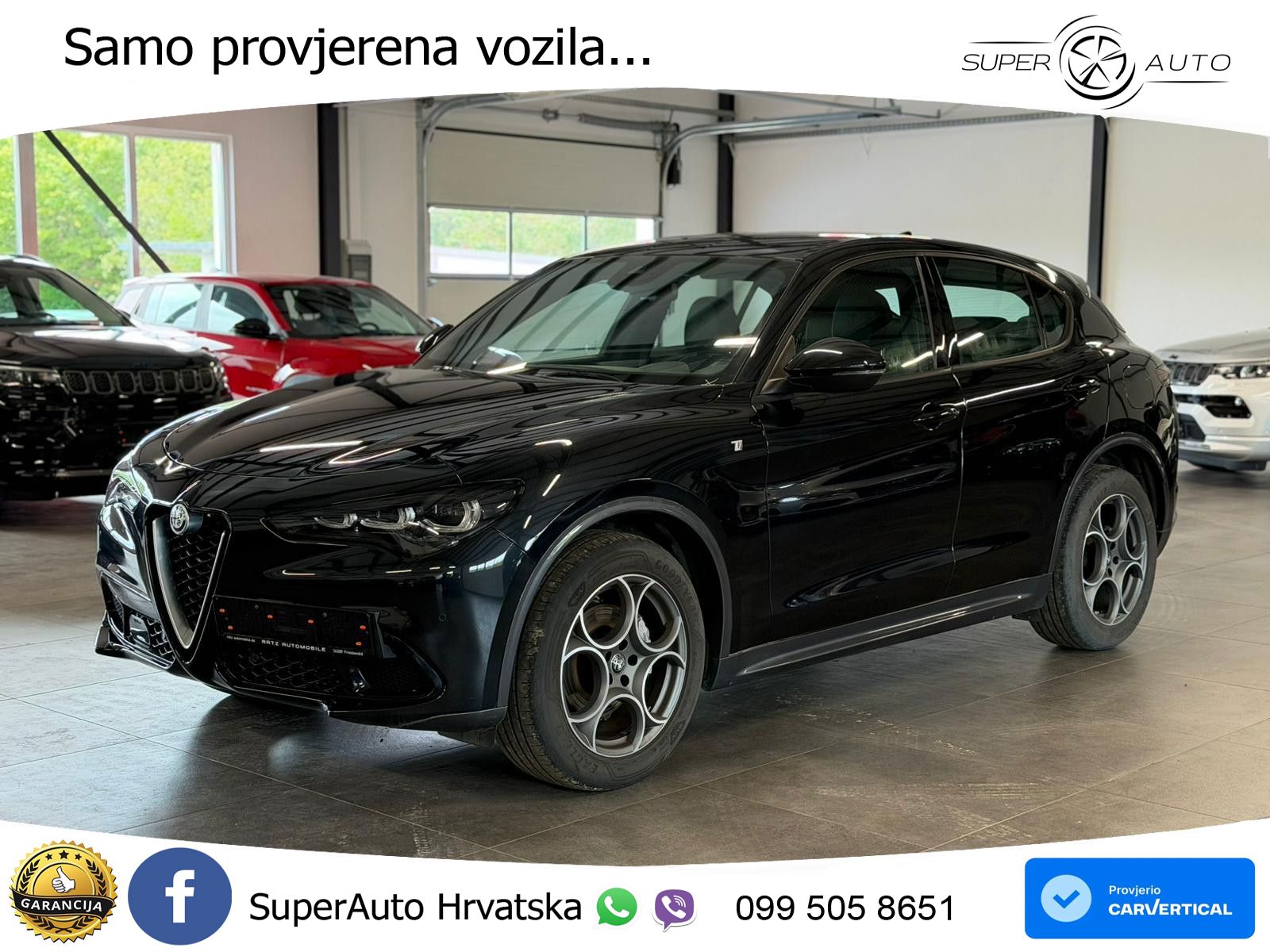 Alfa Romeo Stelvio 2.2 MultiJet II (210 KS) Q4 Automatic LED+GR SJED+ACC
