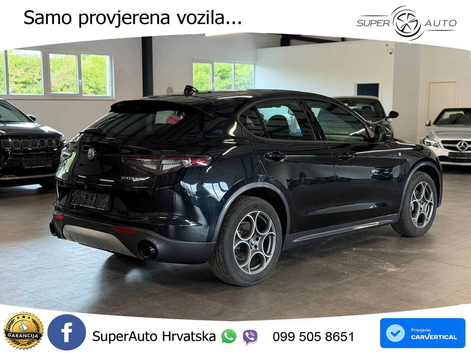 Alfa Romeo Stelvio 2.2 MultiJet II (210 KS) Q4 Automatic LED+GR SJED+ACC