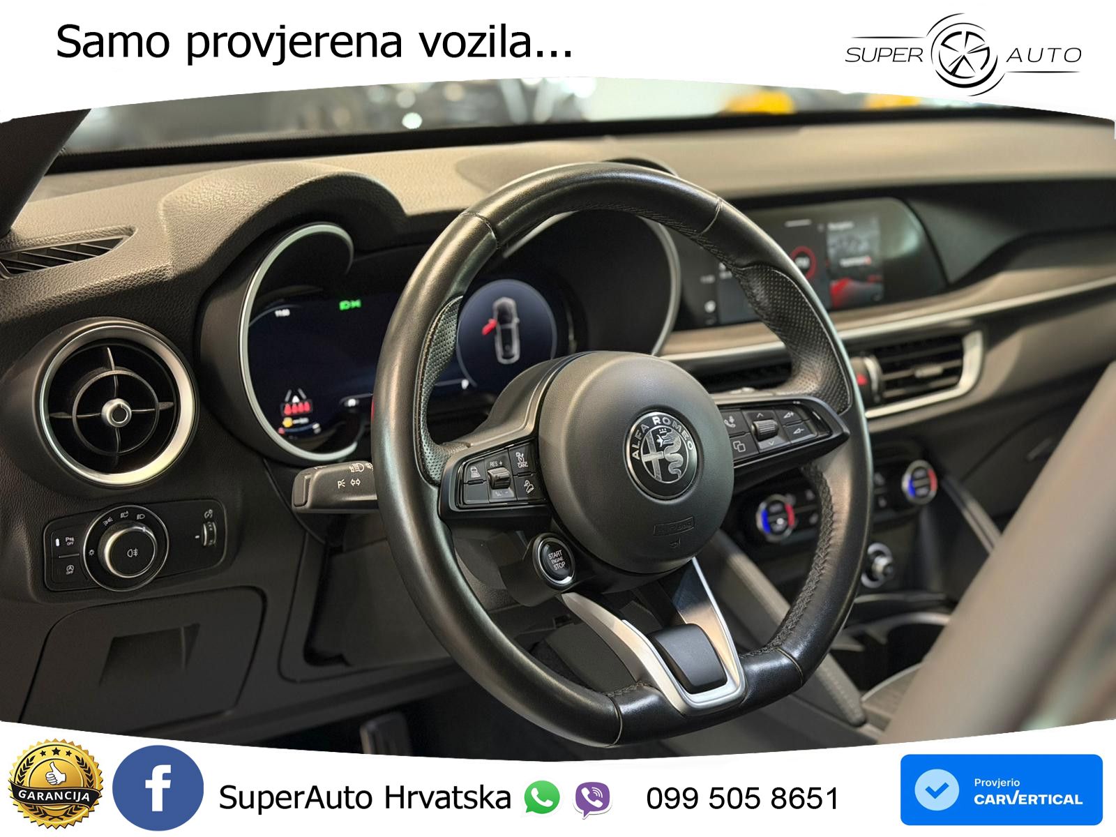 Alfa Romeo Stelvio 2.2 MultiJet II (210 KS) Q4 Automatic LED+GR SJED+ACC