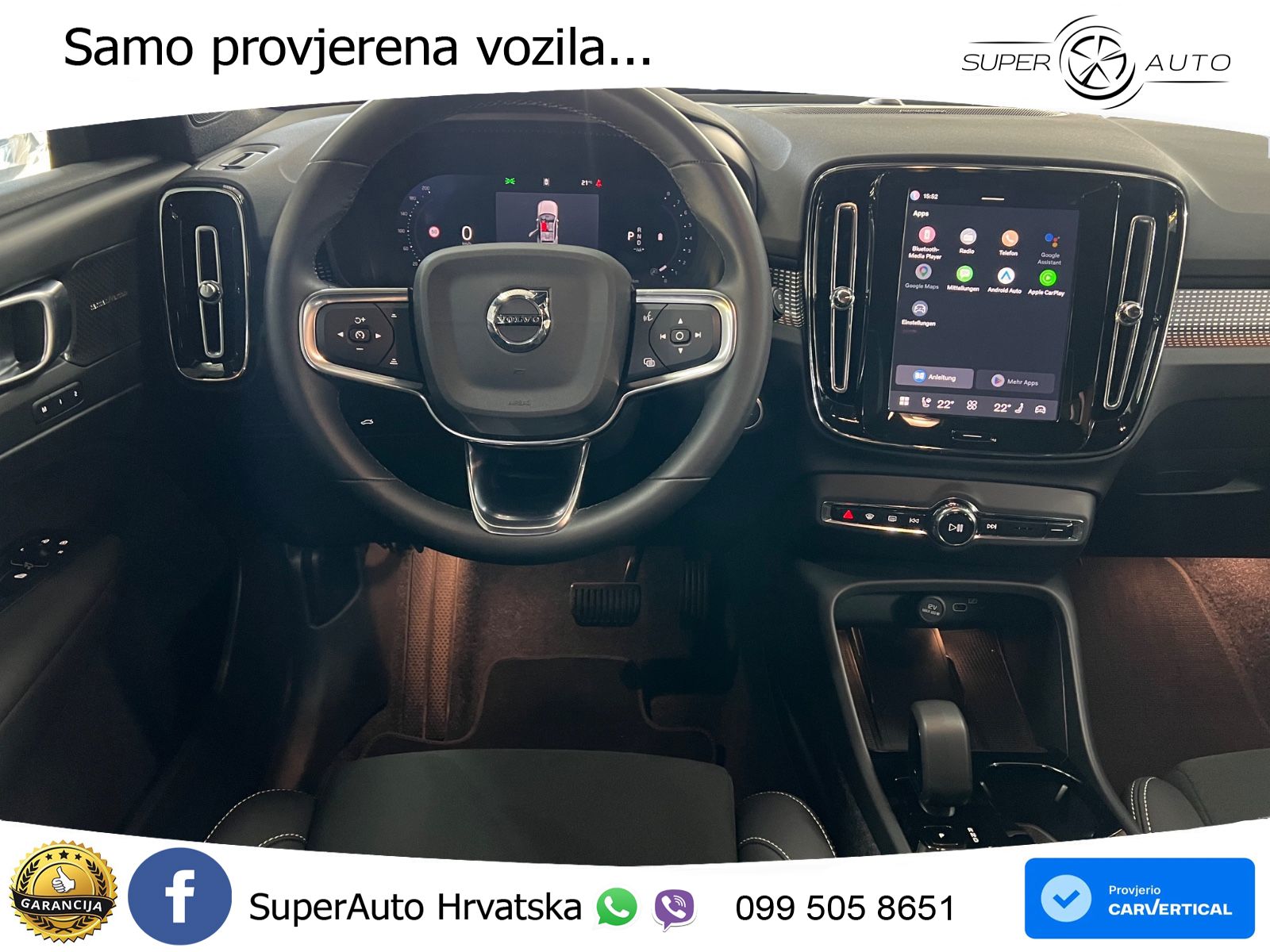 Volvo XC40 2.0 B3 163 KS Automatic LED+GR SJED+ACC