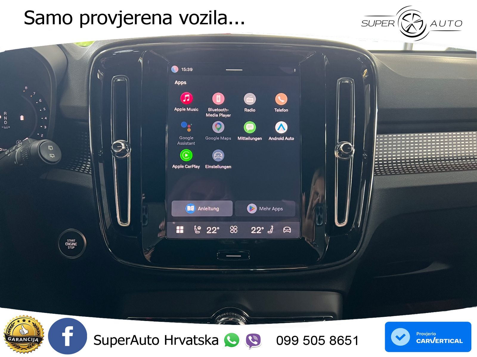 Volvo XC40 2.0 B3 163 KS Automatic LED+GR SJED+ACC