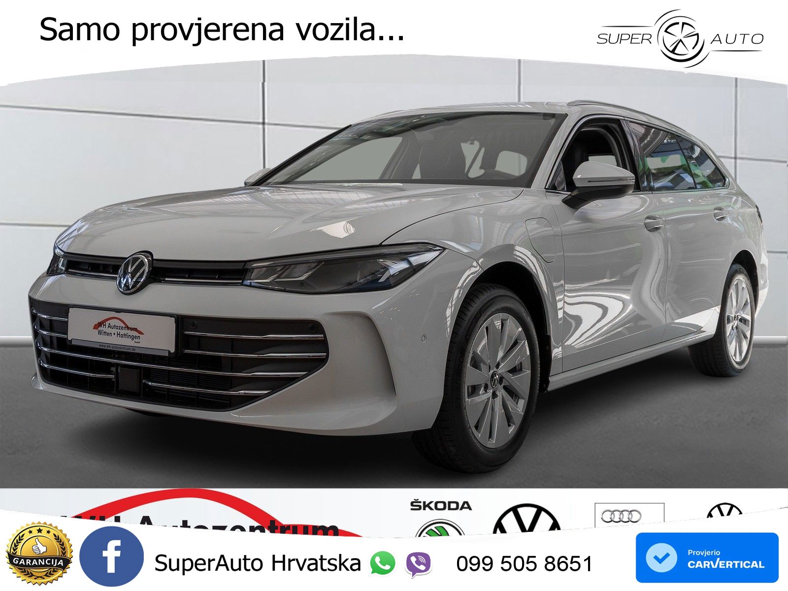 Volkswagen Passat Variant 1.5 TSI (204 KS) eHybrid DSG Business LED+GR SJED+ACC