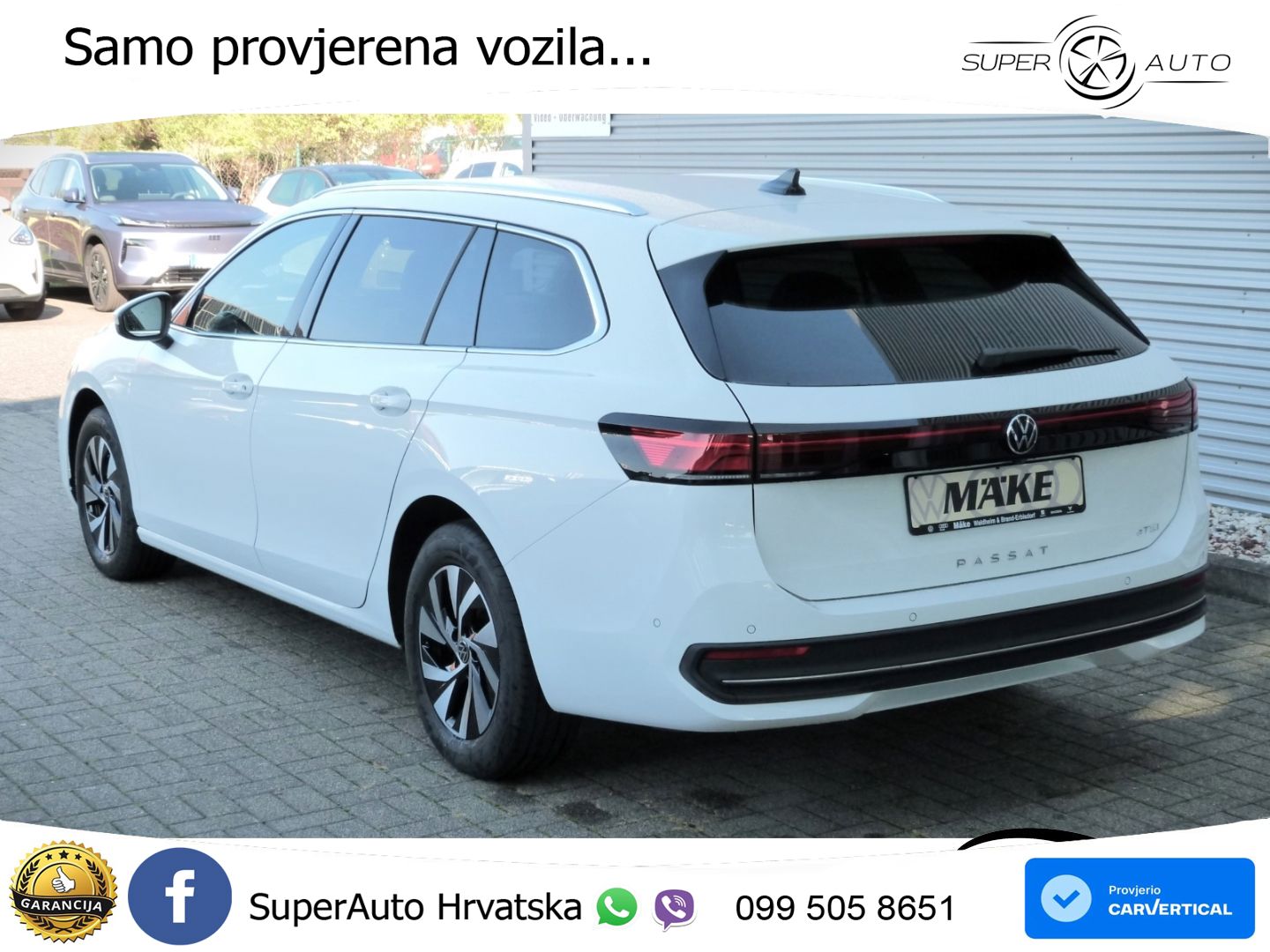 Volkswagen Passat Variant 1.5 eTSI (150 KS) DSG Business LED+GR SJED+ACC