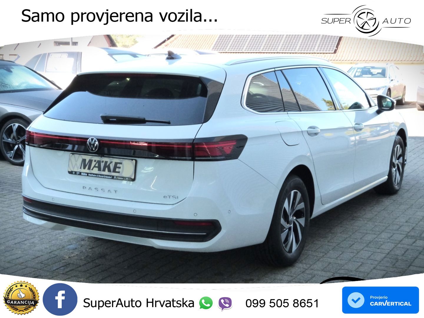 Volkswagen Passat Variant 1.5 eTSI (150 KS) DSG Business LED+GR SJED+ACC