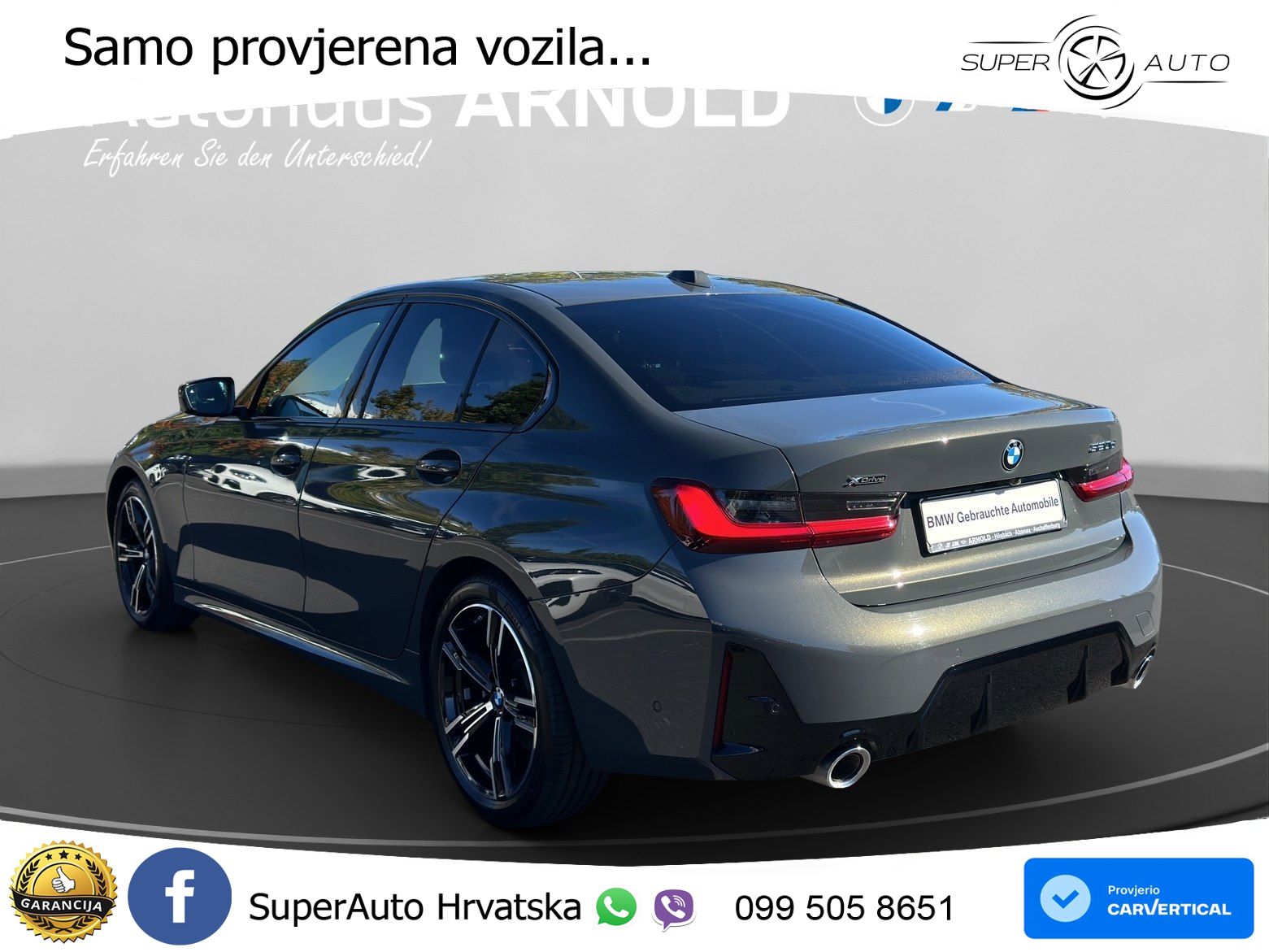 BMW 320d (190 KS) xDrive Steptronic M Sport LED+GR SJED+ACC