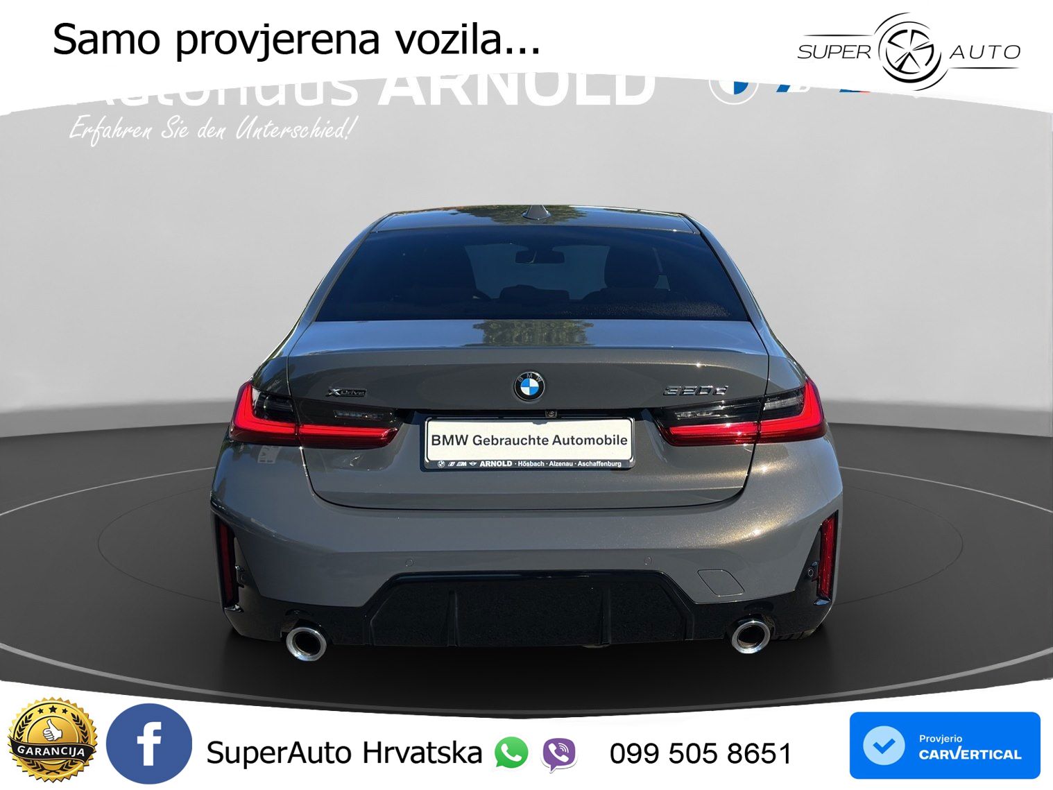 BMW 320d (190 KS) xDrive Steptronic M Sport LED+GR SJED+ACC