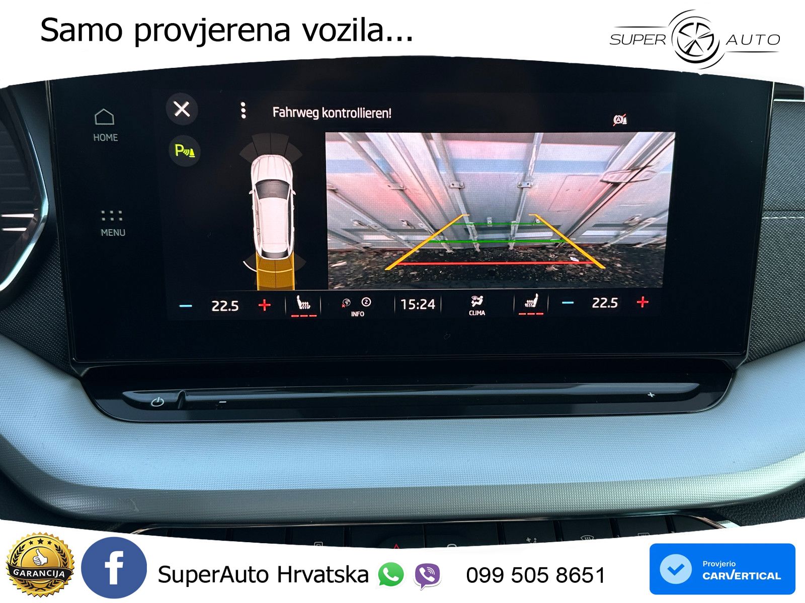 Škoda Octavia Combi 1.5 TSI EVO e-TEC (150 KS) DSG MATRIX+GR SJED+KAM