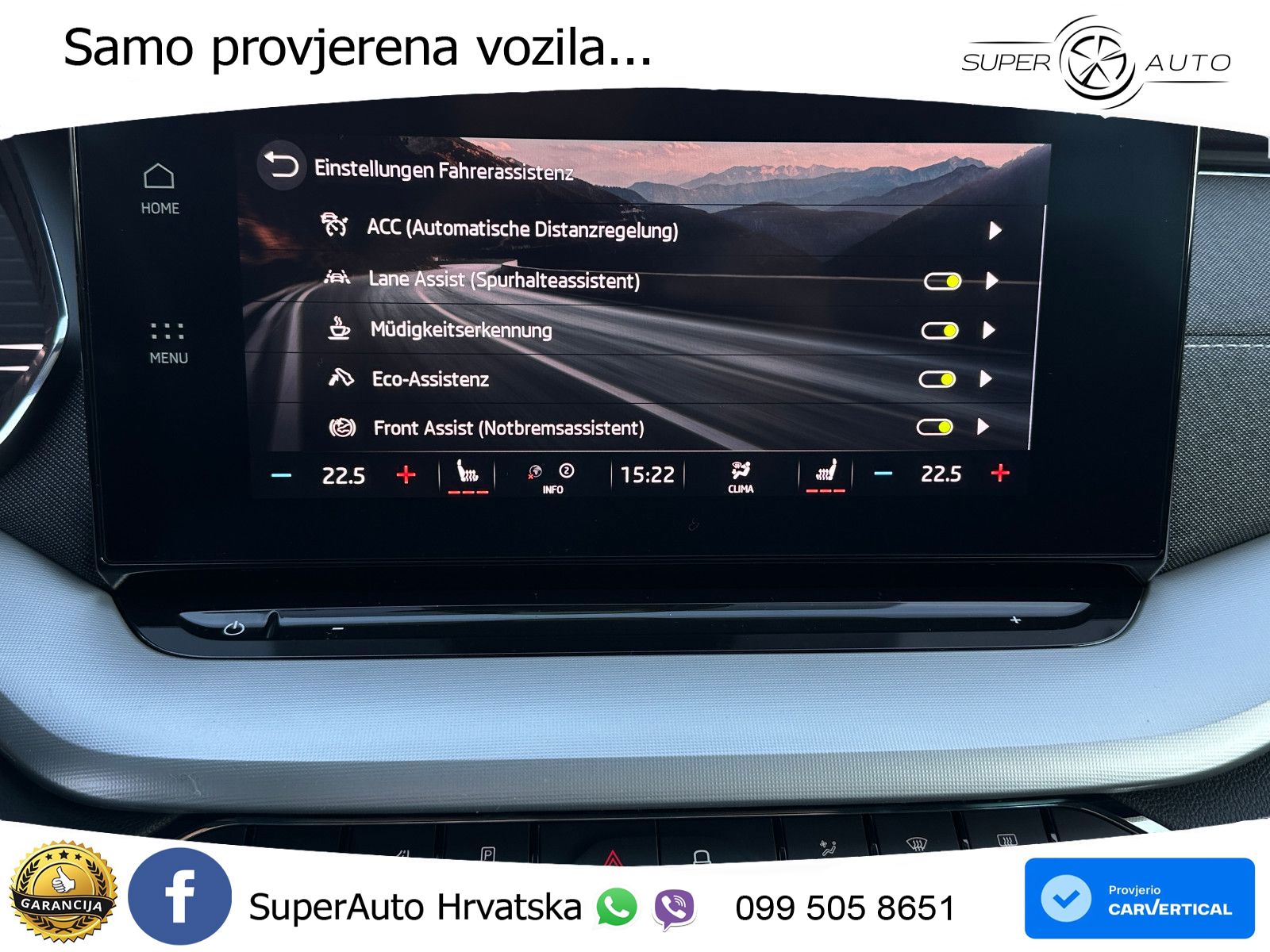 Škoda Octavia Combi 1.5 TSI EVO e-TEC (150 KS) DSG MATRIX+GR SJED+KAM
