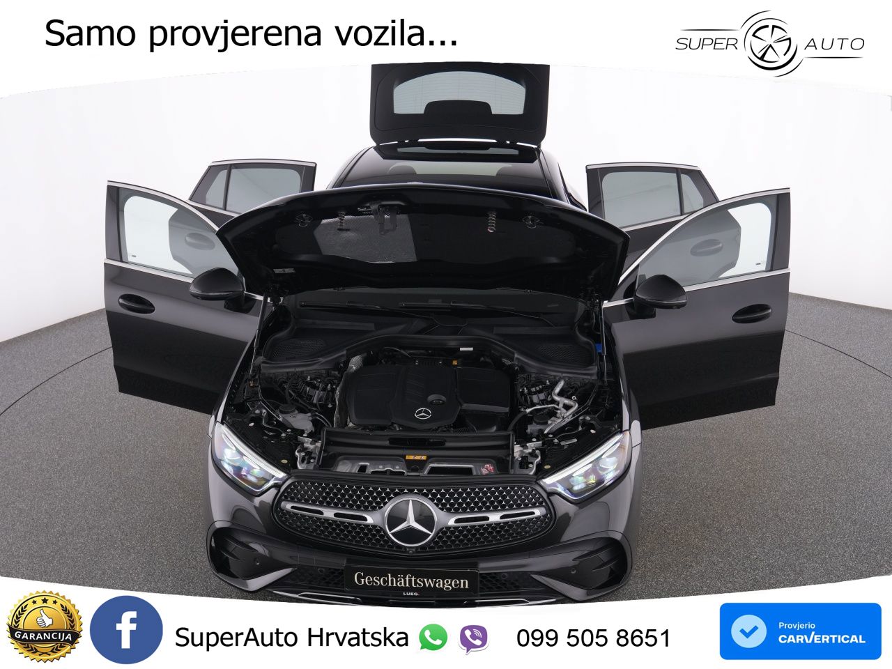 Mercedes GLC Coupe 200d (163 KS) 4MATIC 9G-TRONIC AMG ACC+GR SJED+360+PANO