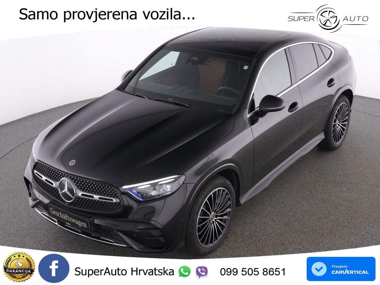 Mercedes GLC Coupe 200d (163 KS) 4MATIC 9G-TRONIC AMG ACC+GR SJED+360+PANO