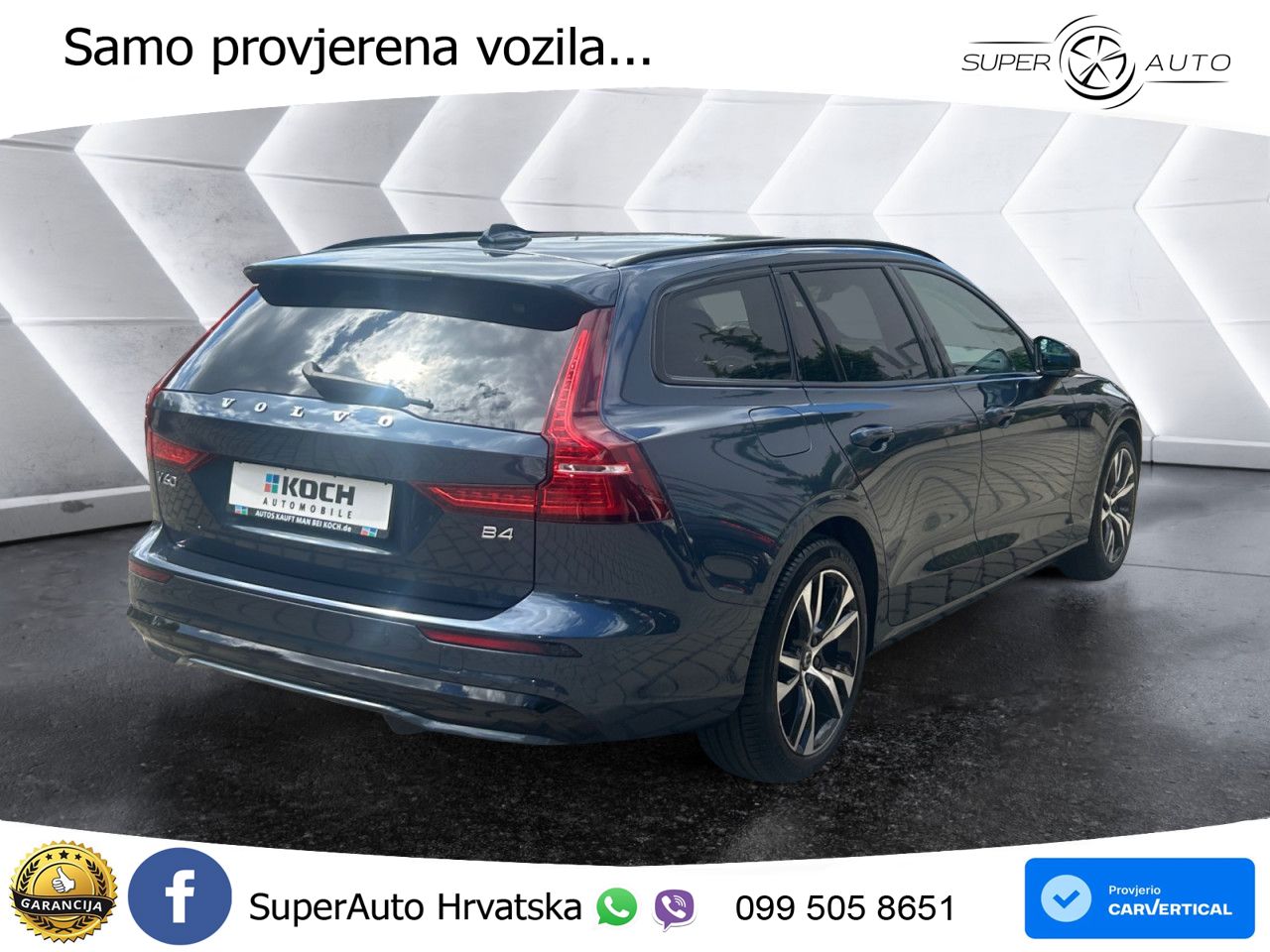 Volvo V60 2.0 B4 Benzin DCT LED+GR SJED+ACC