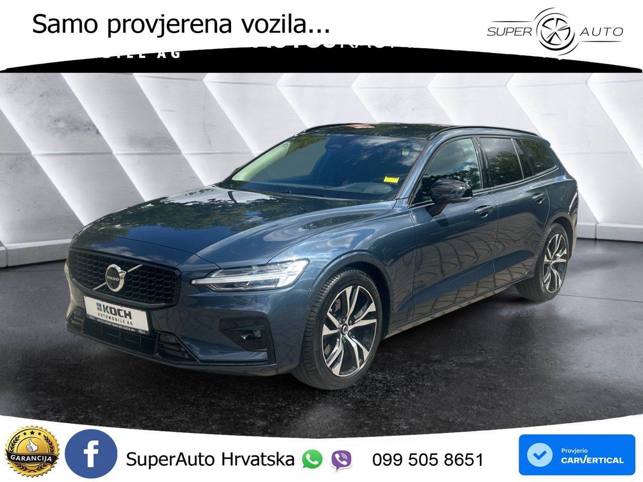 Volvo V60 2.0 B4 Benzin DCT LED+GR SJED+ACC