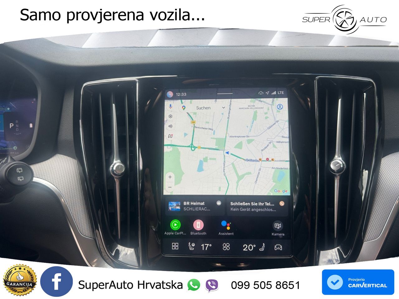 Volvo V60 2.0 B4 Benzin DCT LED+GR SJED+ACC