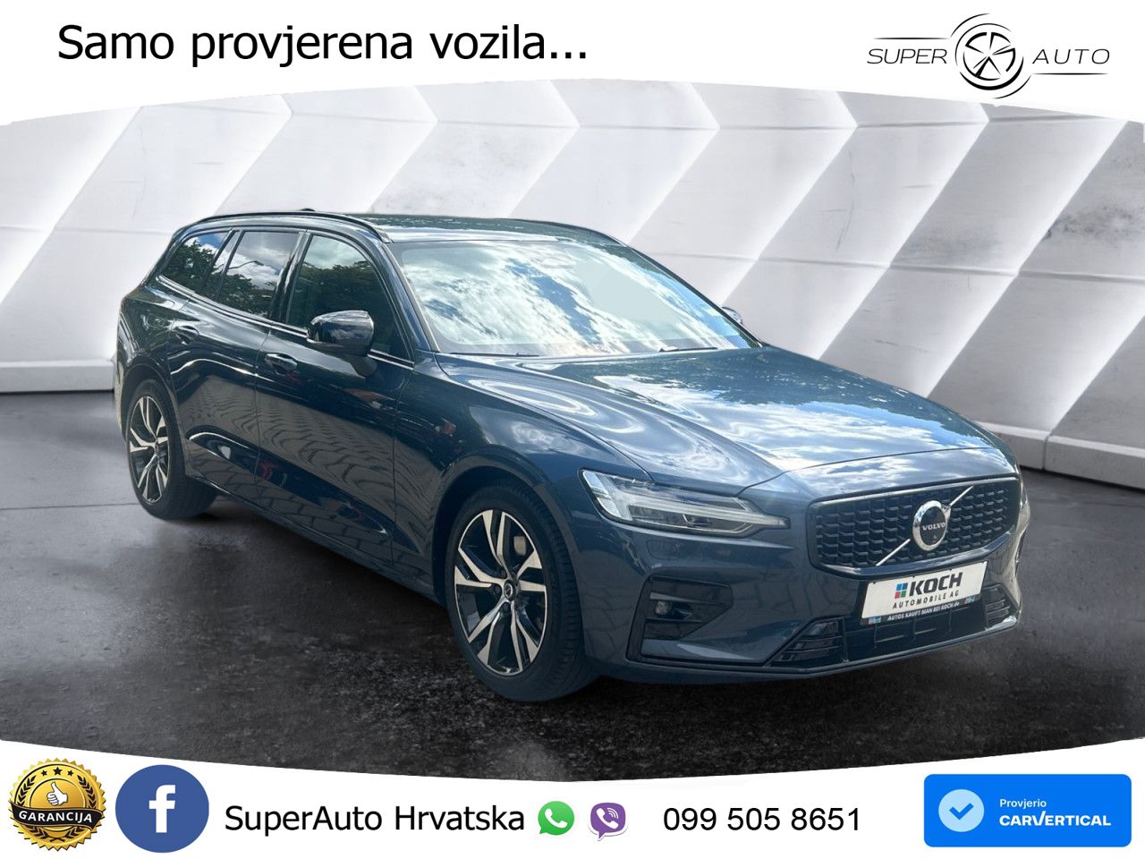 Volvo V60 2.0 B4 Benzin DCT LED+GR SJED+ACC