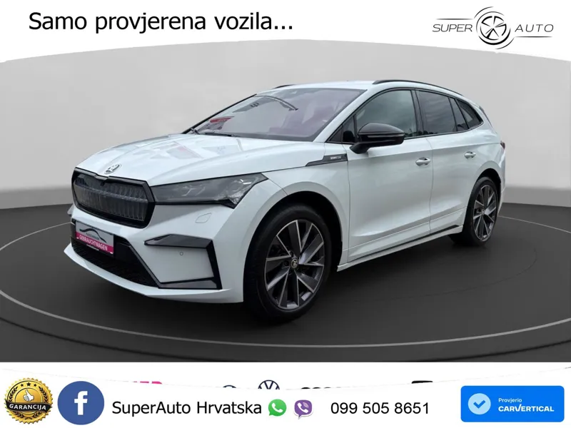 Škoda Enyaq iV 80x 82 kWh (265 KS) AWD SportLine LED+GR SJED+ACC