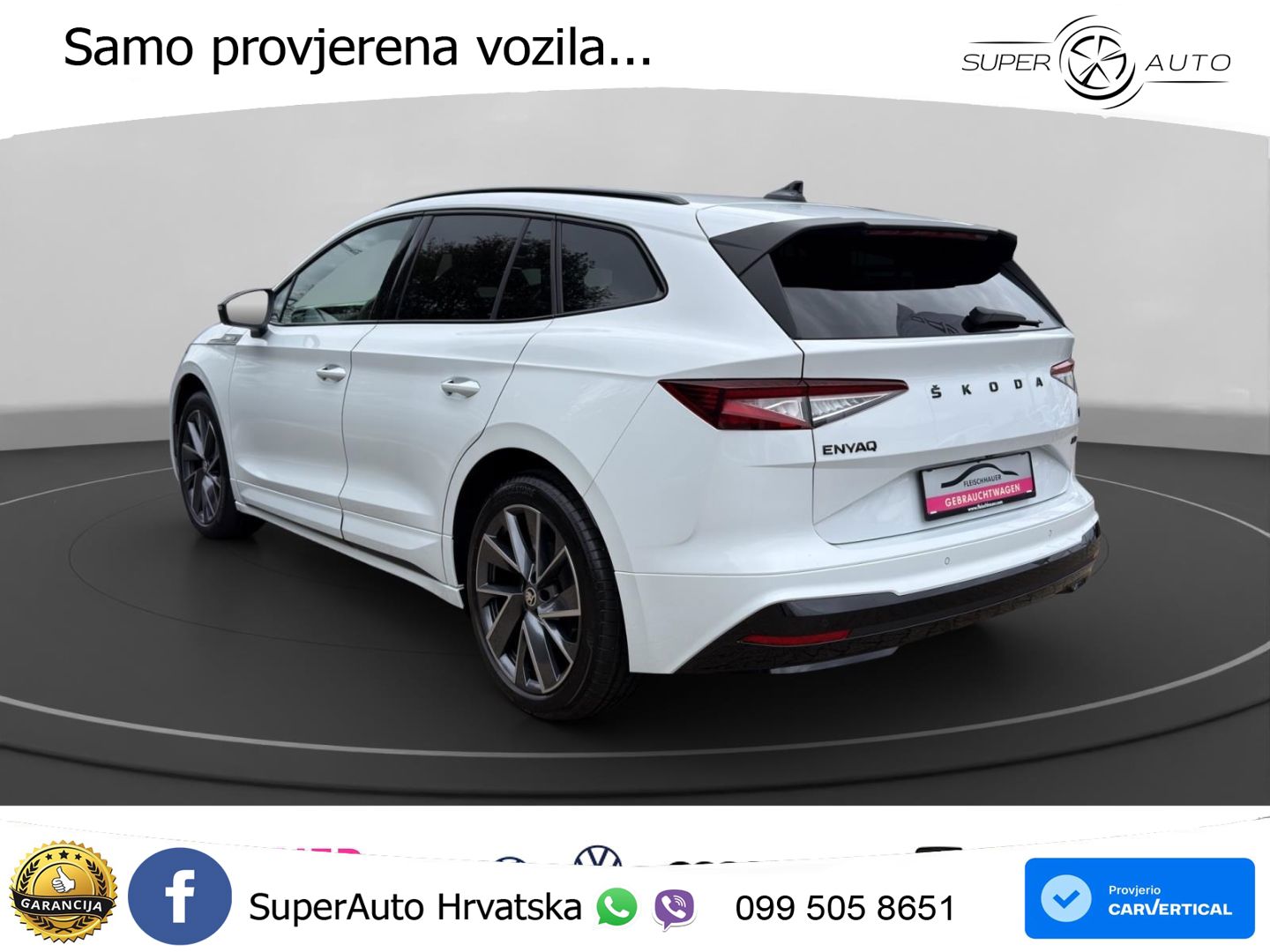 Škoda Enyaq iV 80x 82 kWh (265 KS) AWD SportLine LED+GR SJED+ACC