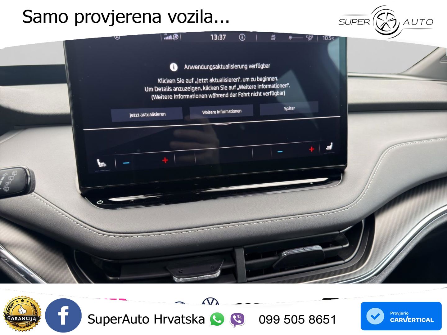 Škoda Enyaq iV 80x 82 kWh (265 KS) AWD SportLine LED+GR SJED+ACC