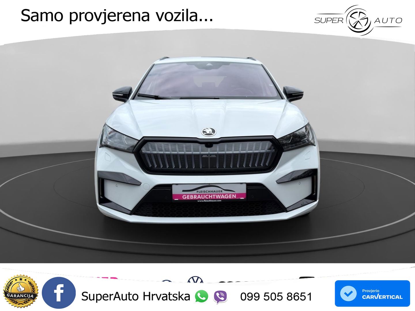 Škoda Enyaq iV 80x 82 kWh (265 KS) AWD SportLine LED+GR SJED+ACC