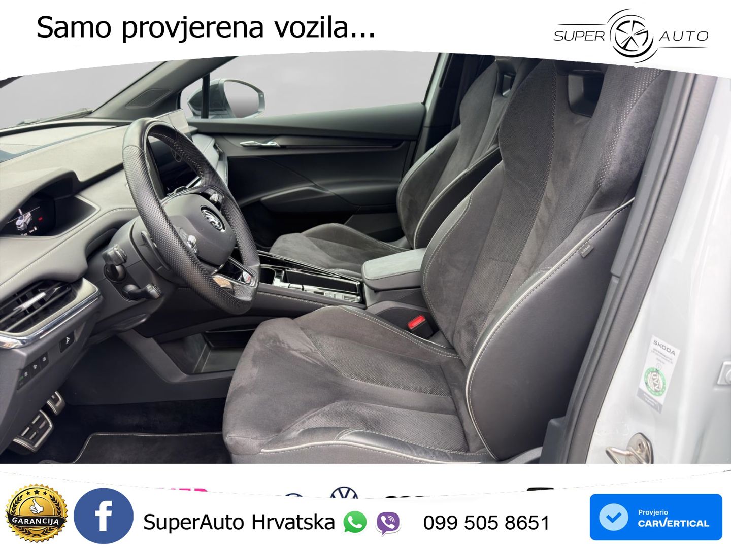 Škoda Enyaq iV 80x 82 kWh (265 KS) AWD SportLine LED+GR SJED+ACC