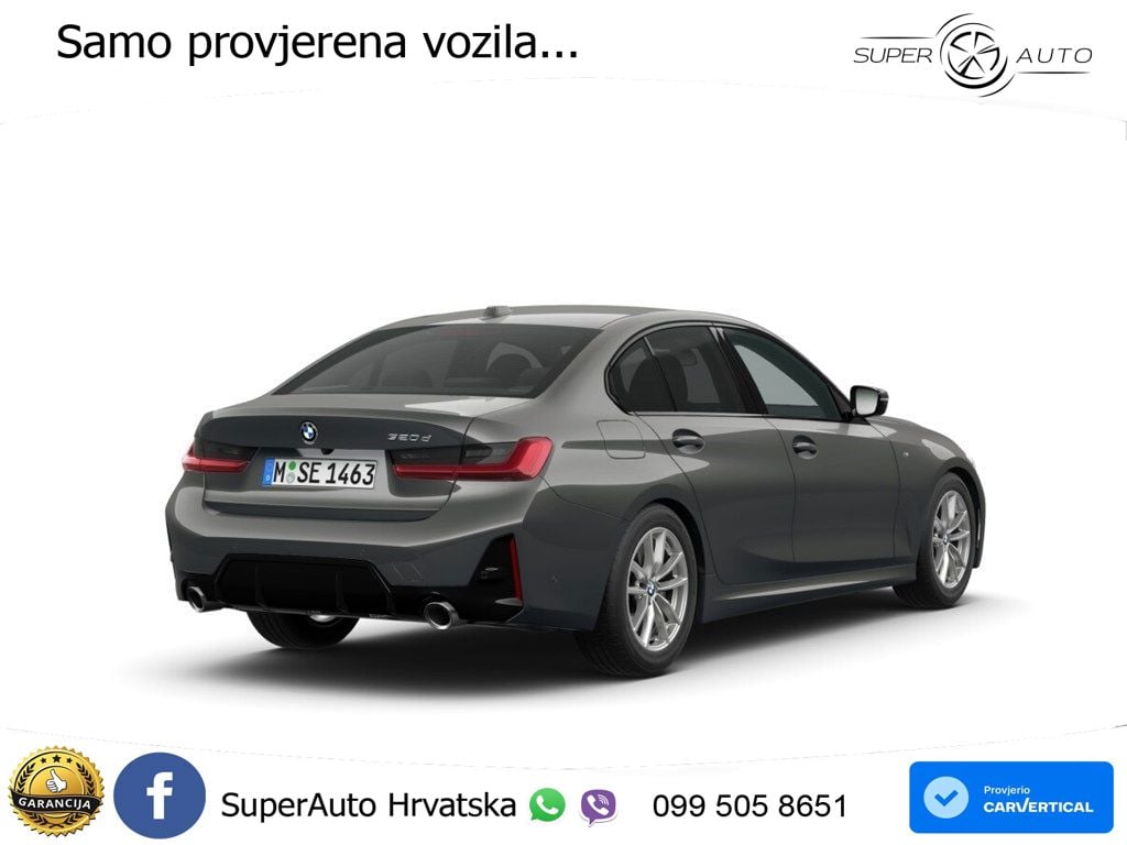 BMW 320d (190 KS) Steptronic M Sport LED+GR SJED+ACC