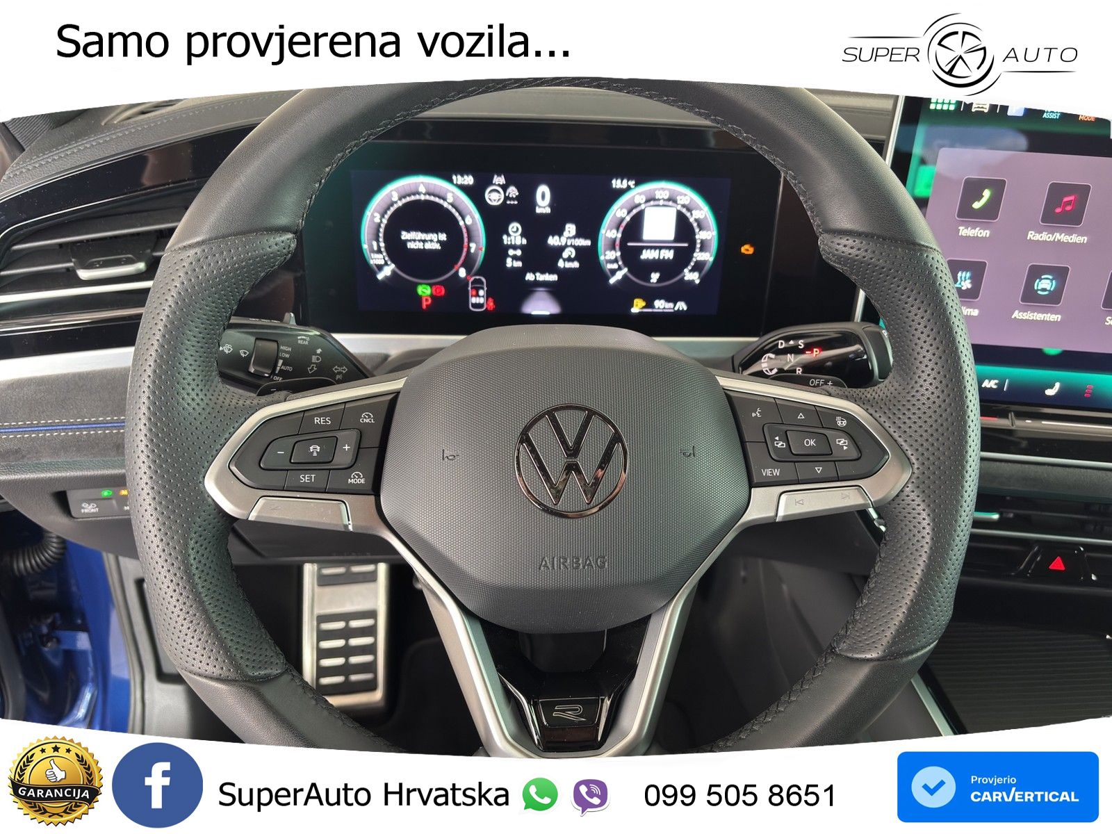 Volkswagen Passat Variant 2.0 TSI (265 KS) 4MOTION DSG R-Line LED+GR SJED+ACC