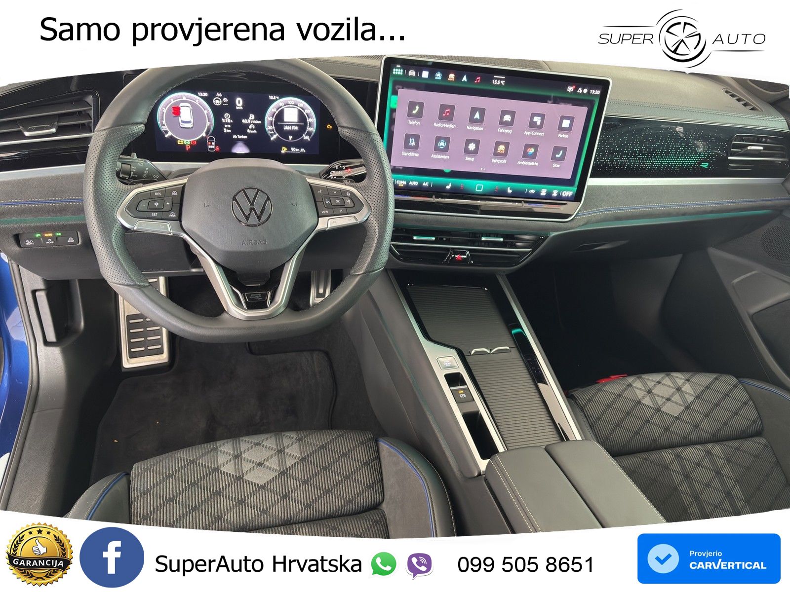 Volkswagen Passat Variant 2.0 TSI (265 KS) 4MOTION DSG R-Line LED+GR SJED+ACC
