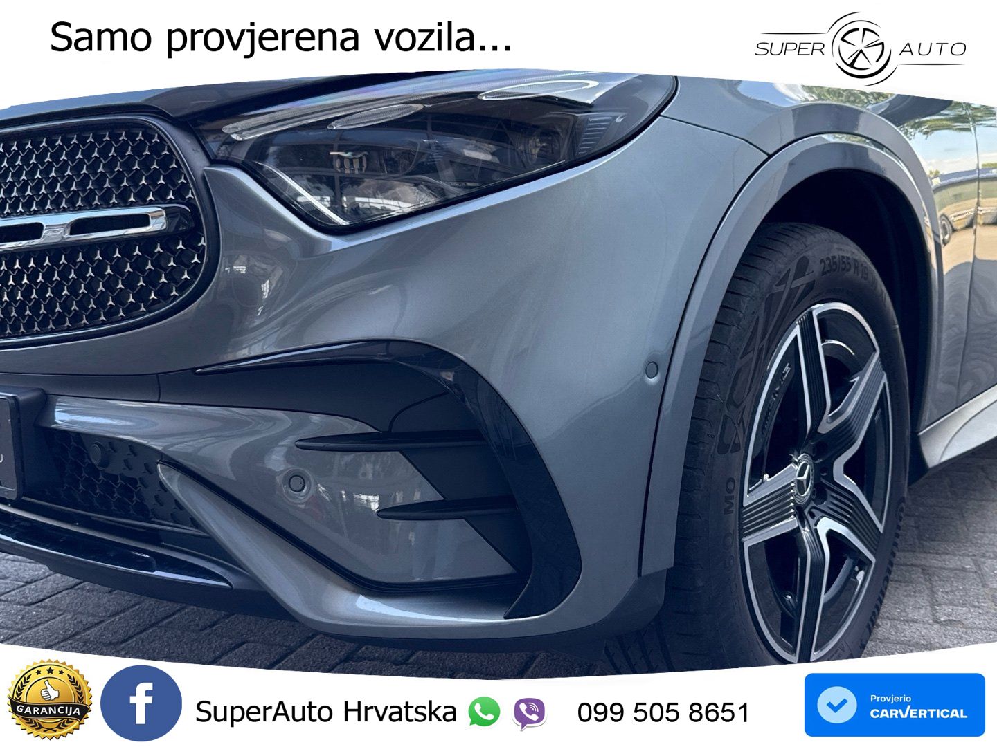 Mercedes GLC 300d (269 KS) 4MATIC 9G-TRONIC AMG ZRAČNI+ACC+GR SJED+360