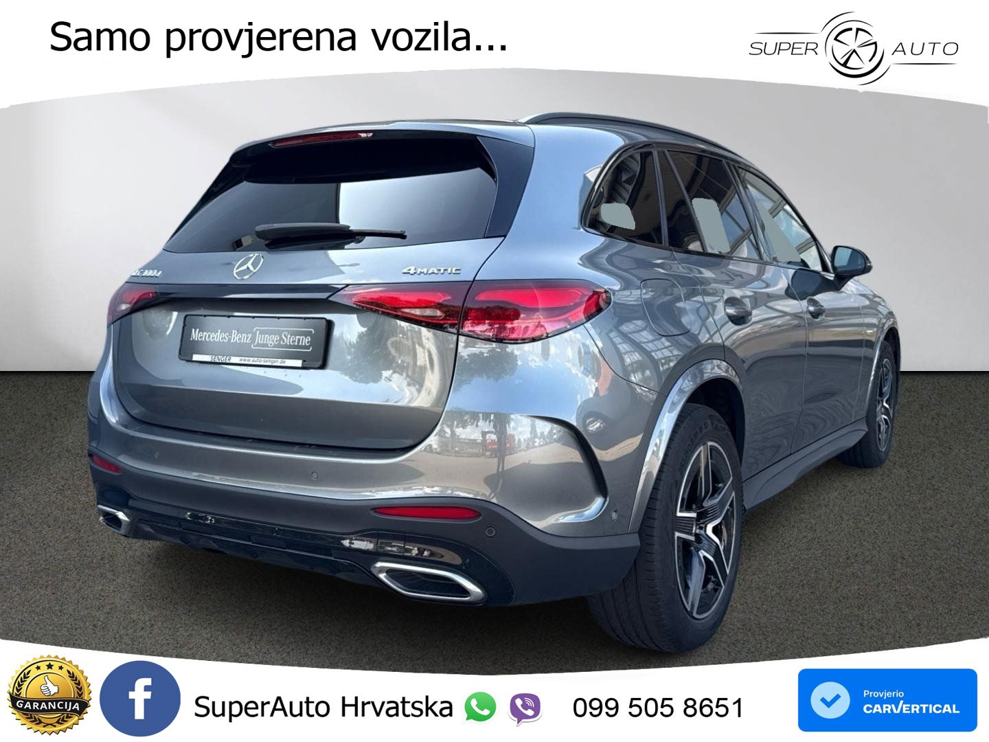 Mercedes GLC 300d (269 KS) 4MATIC 9G-TRONIC AMG ZRAČNI+ACC+GR SJED+360