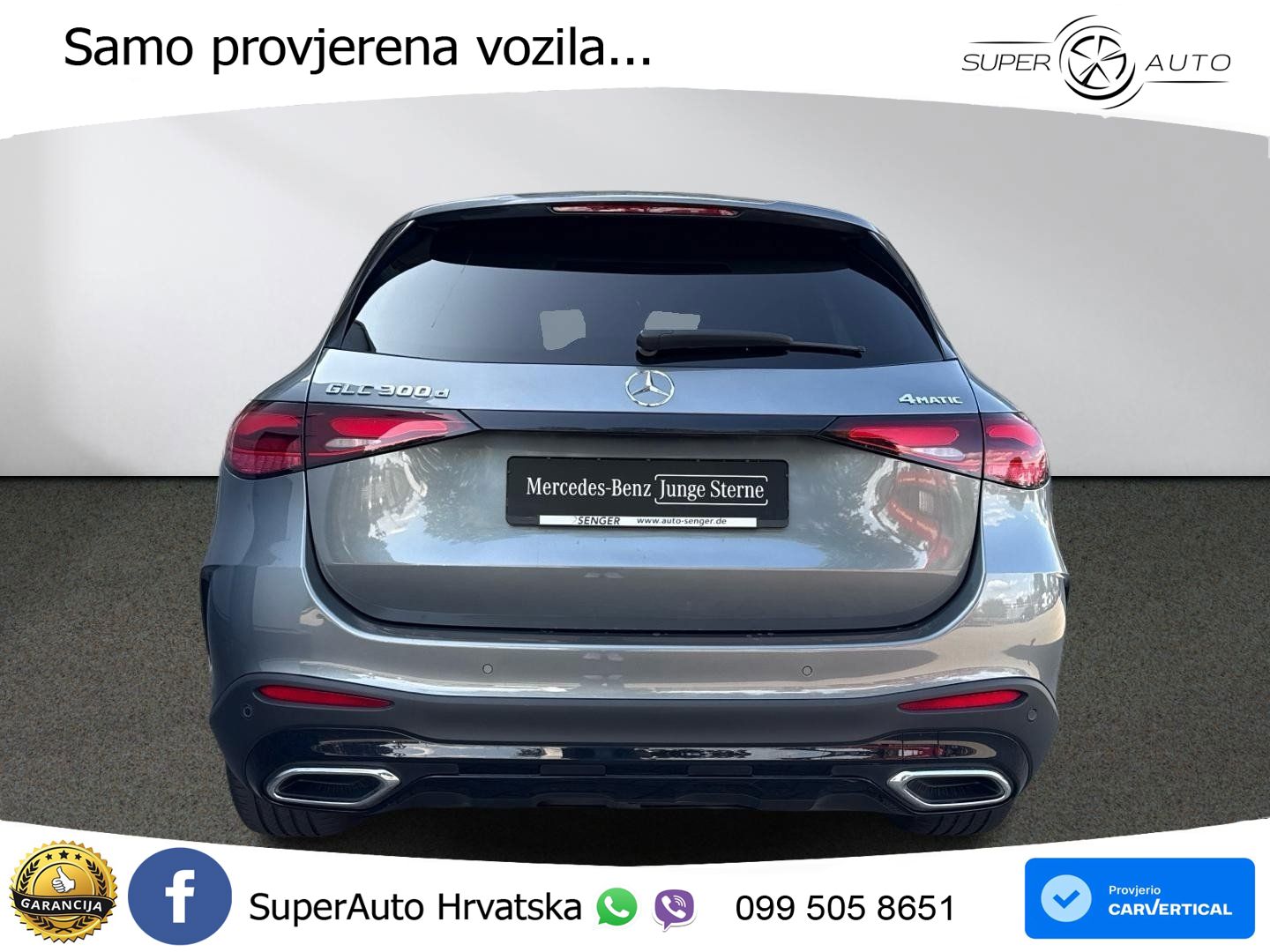 Mercedes GLC 300d (269 KS) 4MATIC 9G-TRONIC AMG ZRAČNI+ACC+GR SJED+360