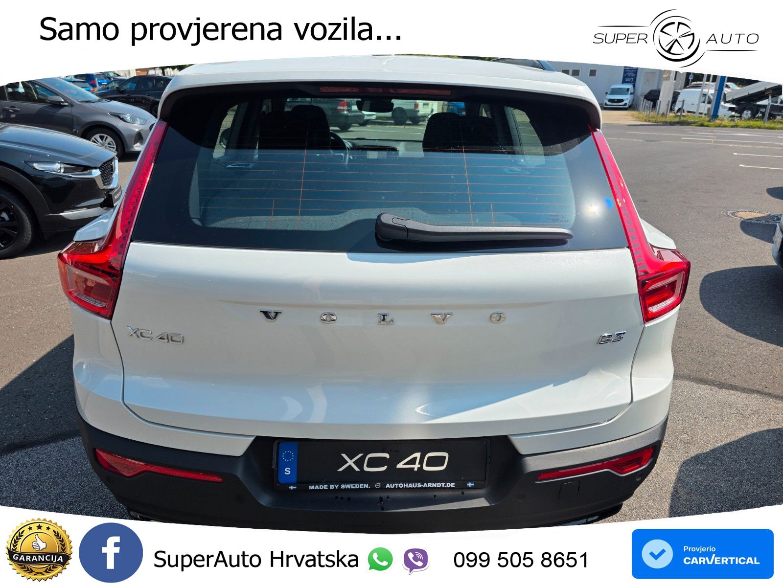 Volvo XC40 2.0 B3 163 KS Automatic LED+GR SJED+ACC