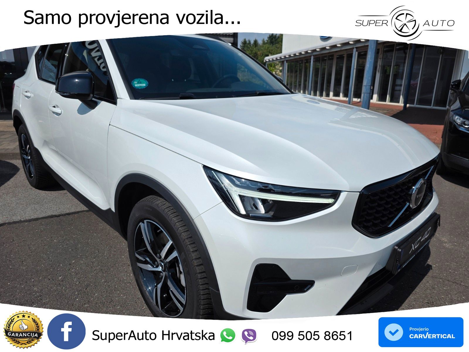 Volvo XC40 2.0 B3 163 KS Automatic LED+GR SJED+ACC