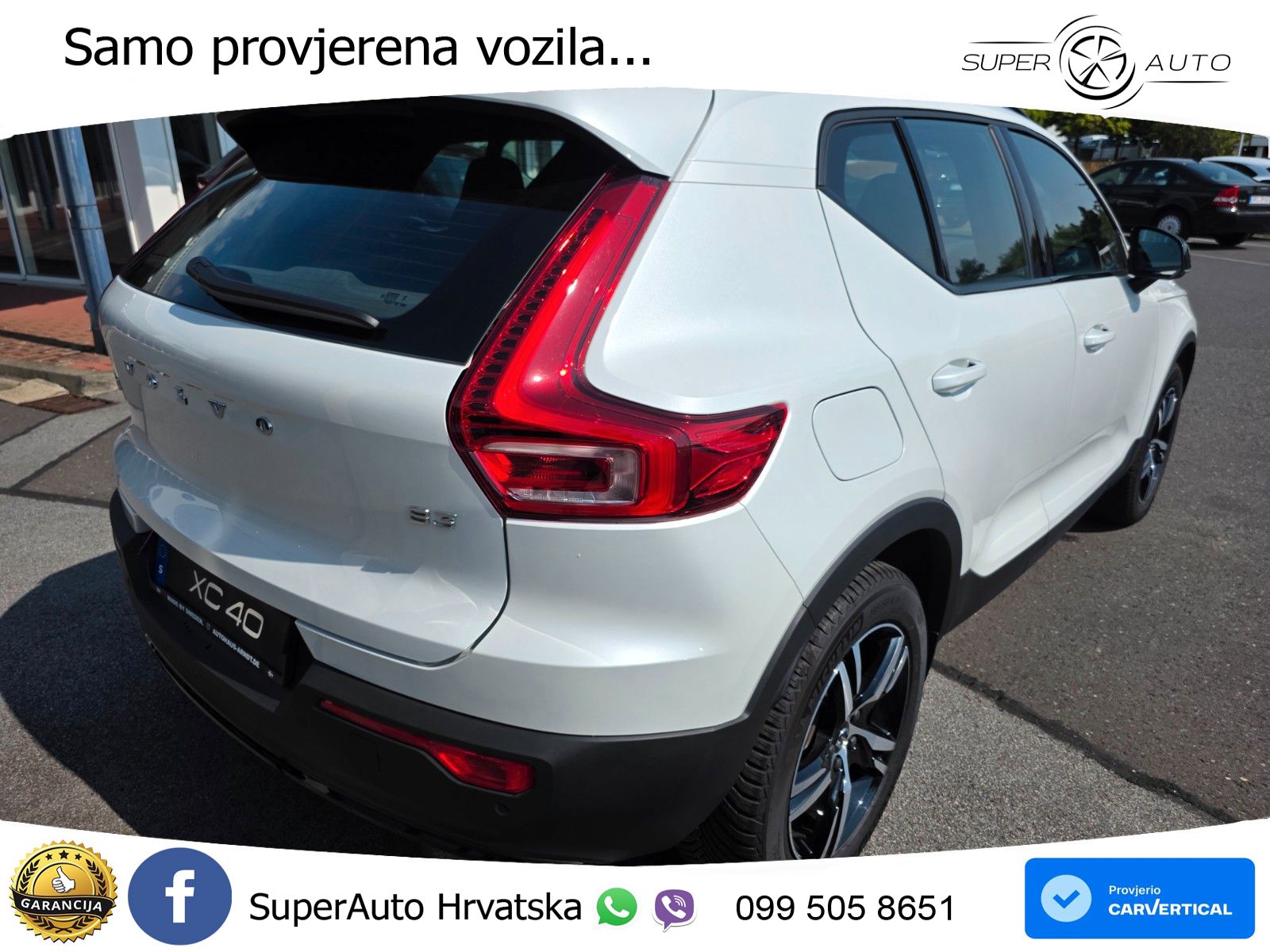 Volvo XC40 2.0 B3 163 KS Automatic LED+GR SJED+ACC