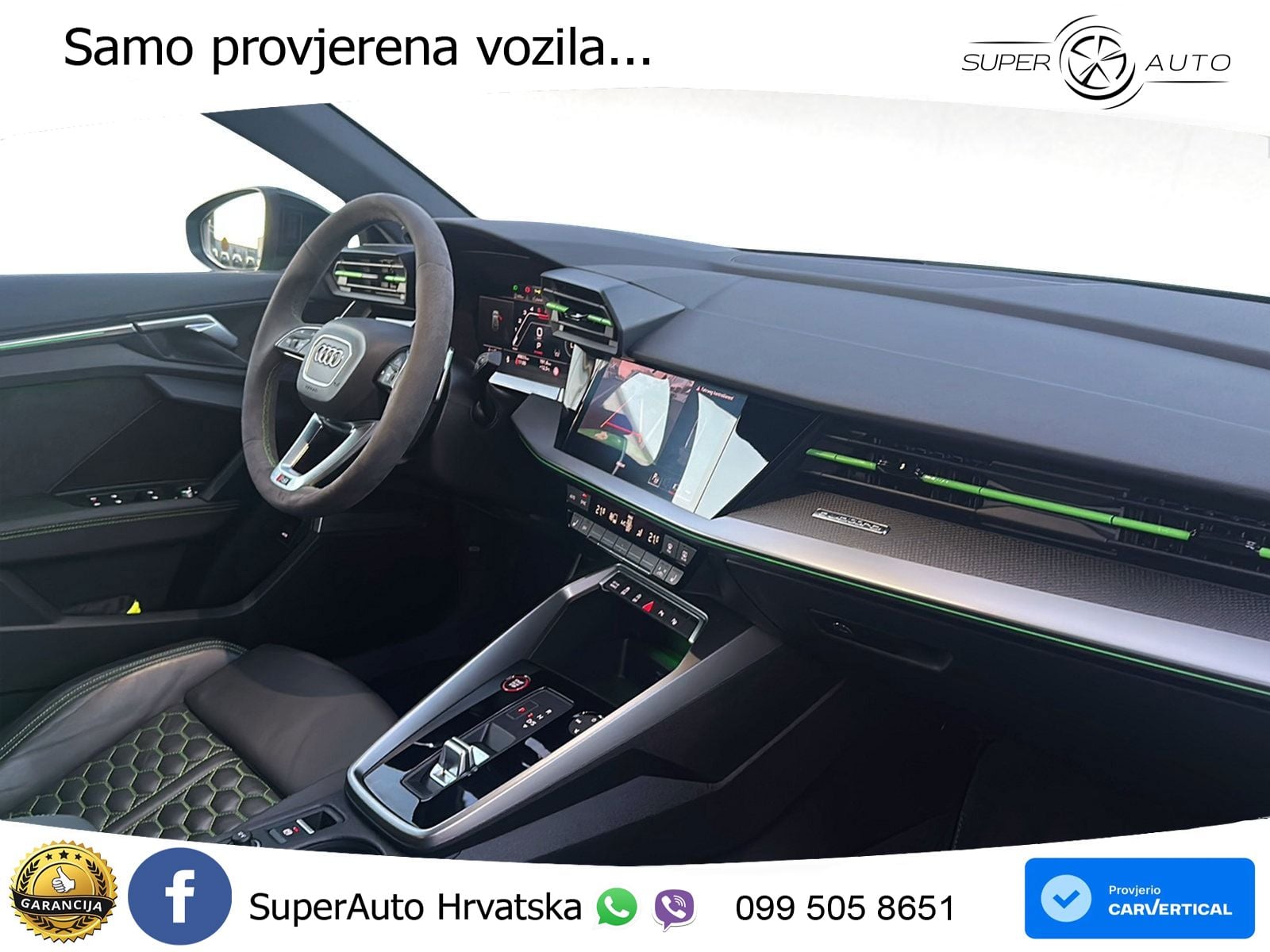 Audi RS3 Sedan 2.5 TFSI (400 KS) quattro S tronic MATRIX+GR SJED+KAM