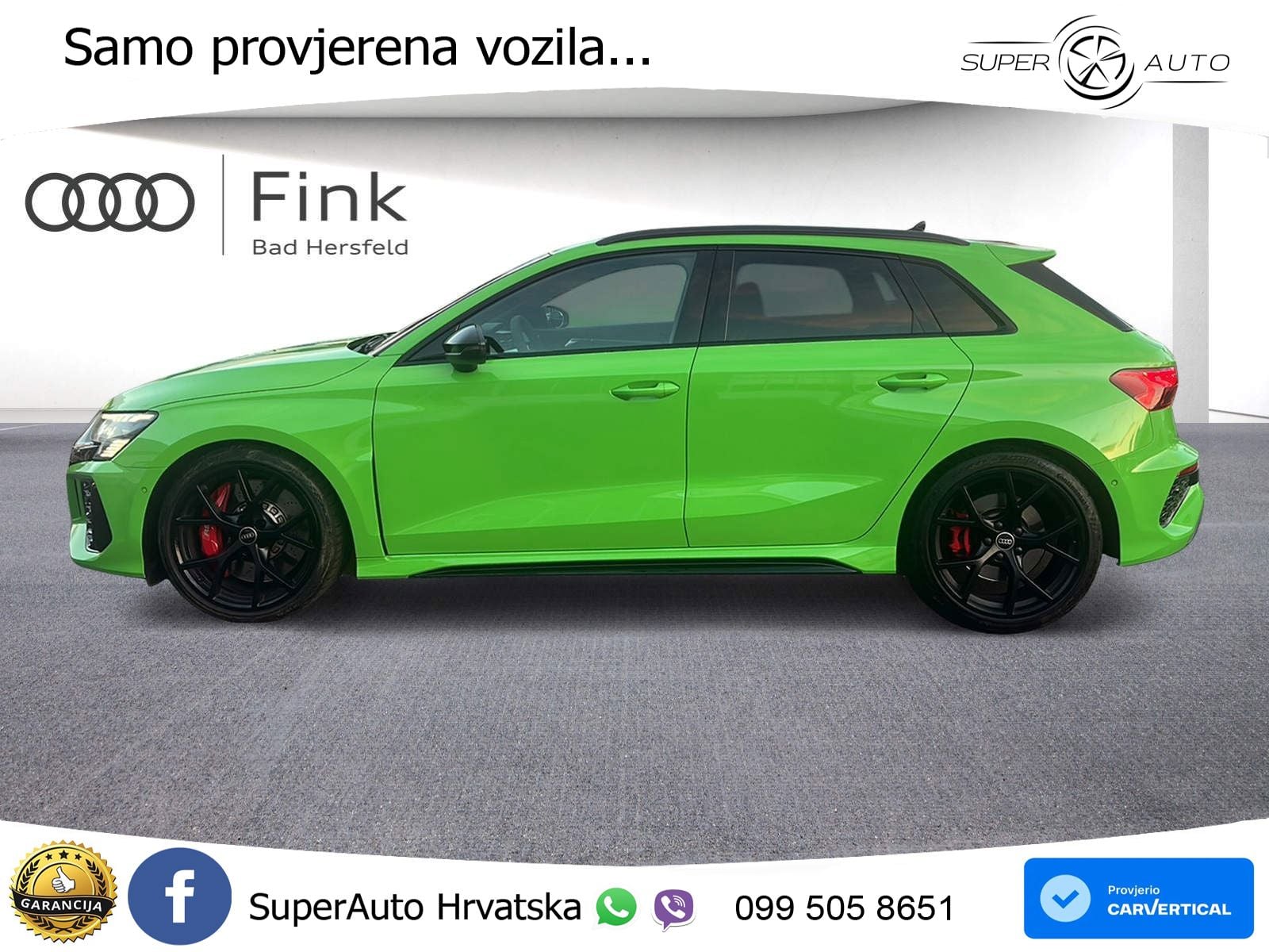 Audi RS3 Sedan 2.5 TFSI (400 KS) quattro S tronic MATRIX+GR SJED+KAM