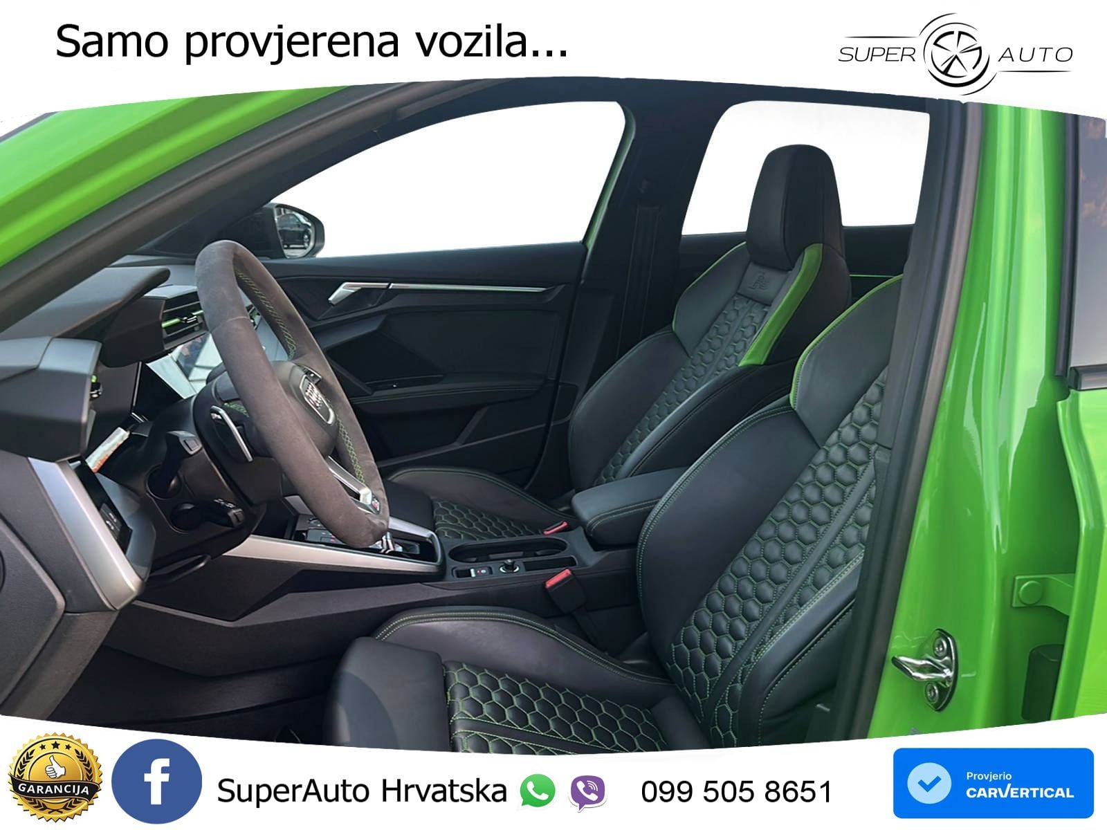 Audi RS3 Sedan 2.5 TFSI (400 KS) quattro S tronic MATRIX+GR SJED+KAM