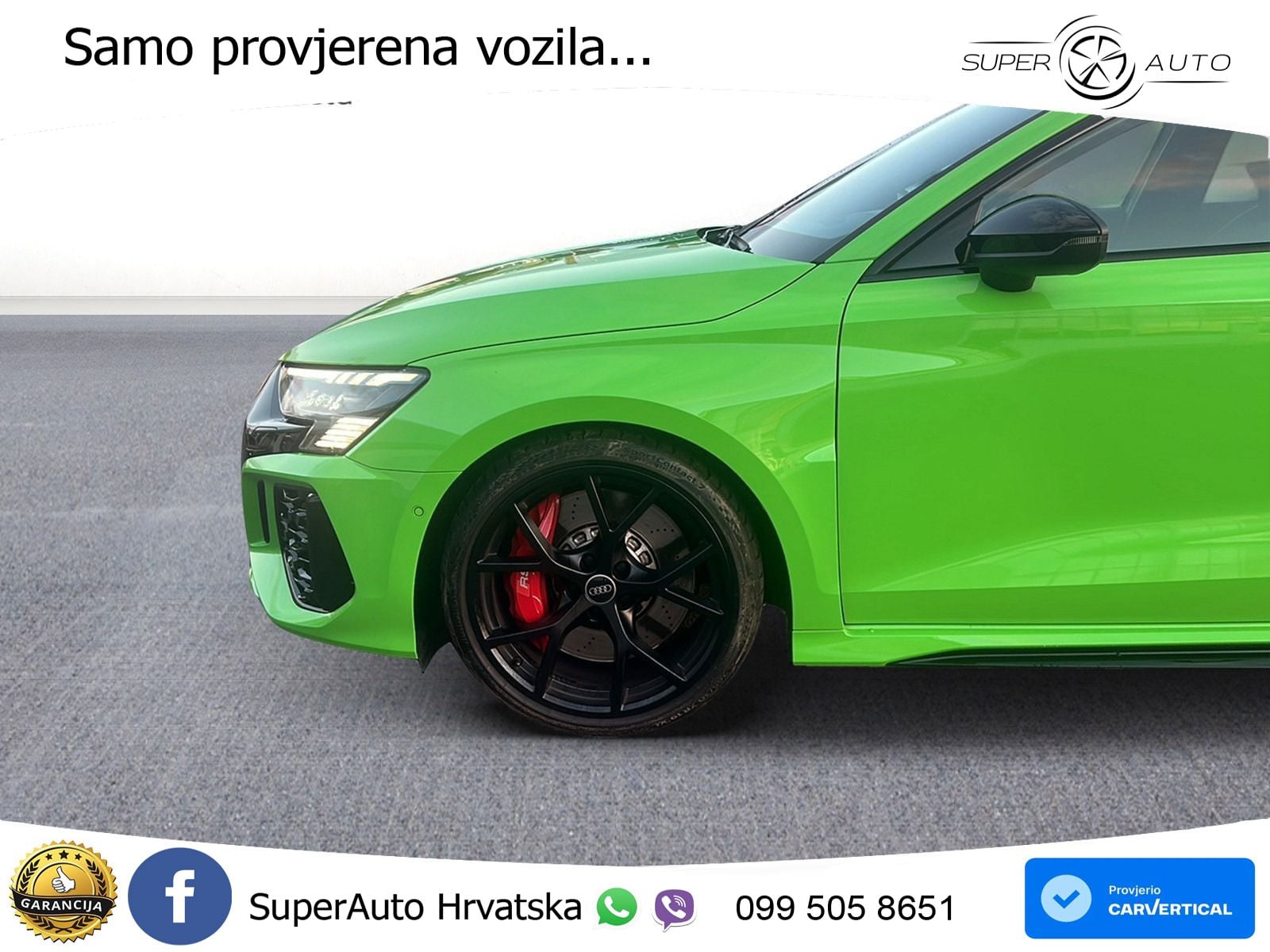 Audi RS3 Sedan 2.5 TFSI (400 KS) quattro S tronic MATRIX+GR SJED+KAM