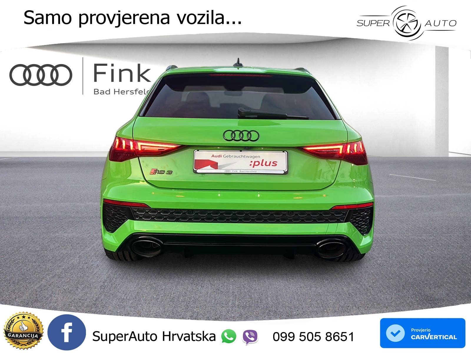 Audi RS3 Sedan 2.5 TFSI (400 KS) quattro S tronic MATRIX+GR SJED+KAM
