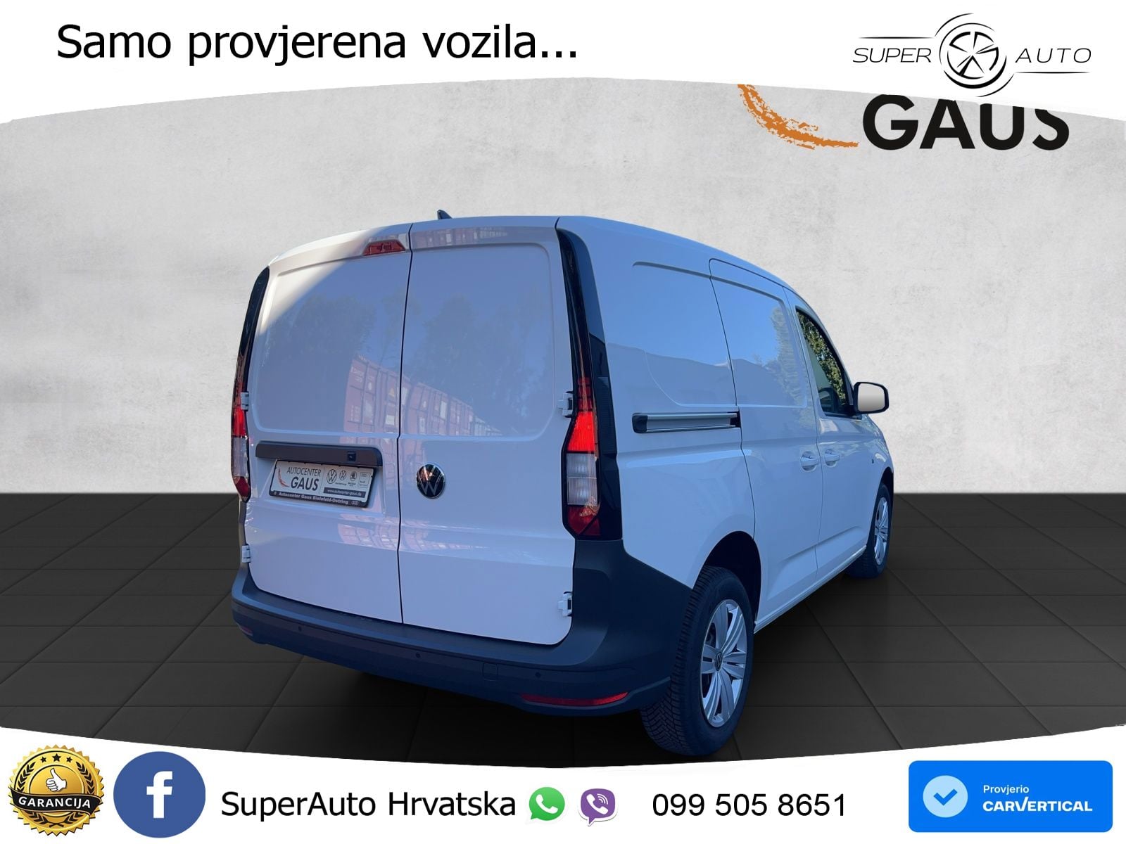 Volkswagen Caddy Cargo 1,5 l TSI 6-Gang Radst. 2755 mm 116 KS