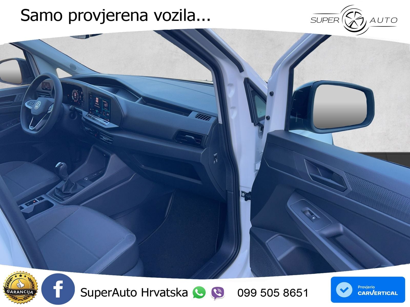 Volkswagen Caddy Cargo 1,5 l TSI 6-Gang Radst. 2755 mm 116 KS