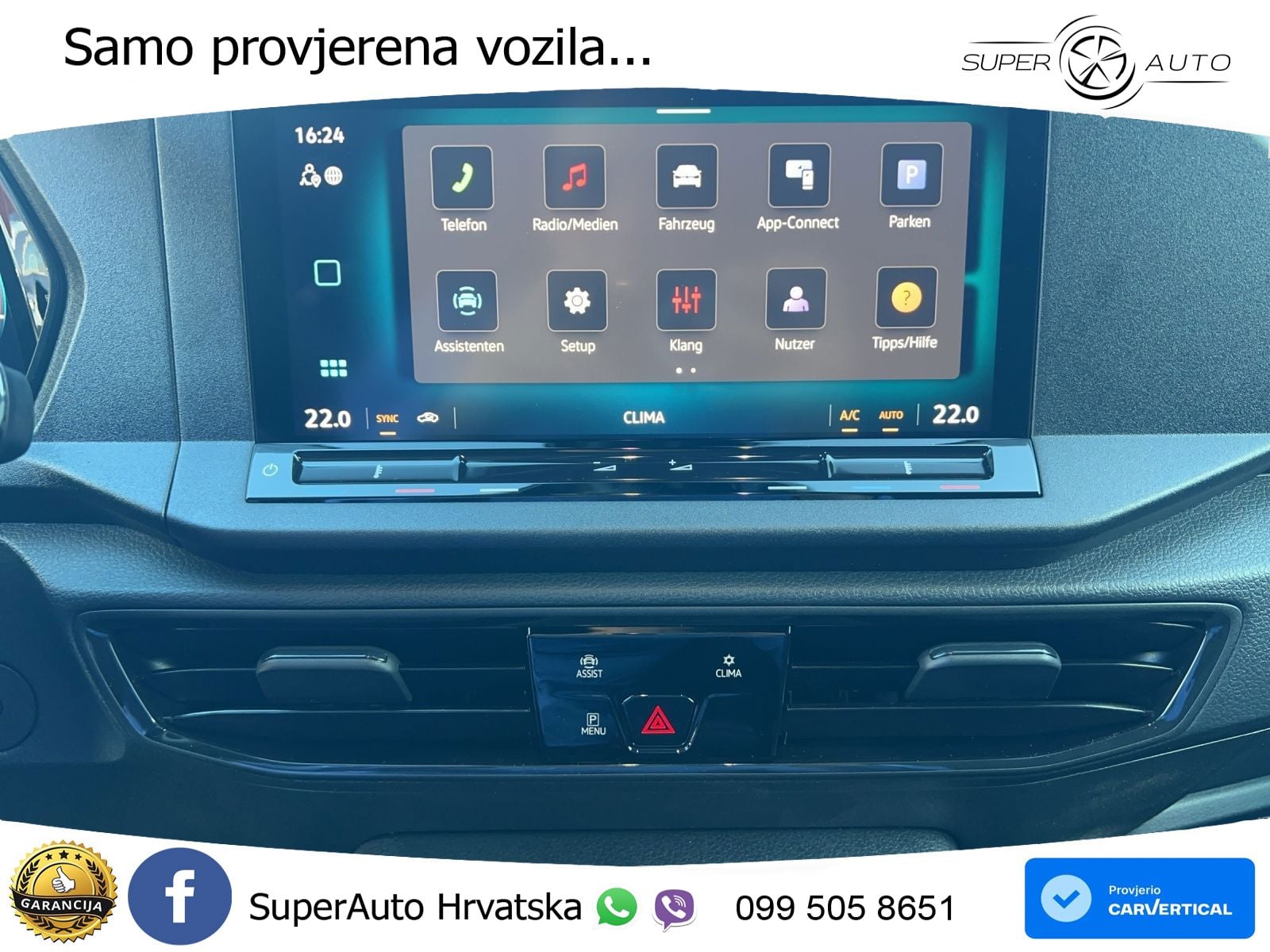 Volkswagen Caddy Cargo 1,5 l TSI 6-Gang Radst. 2755 mm 116 KS