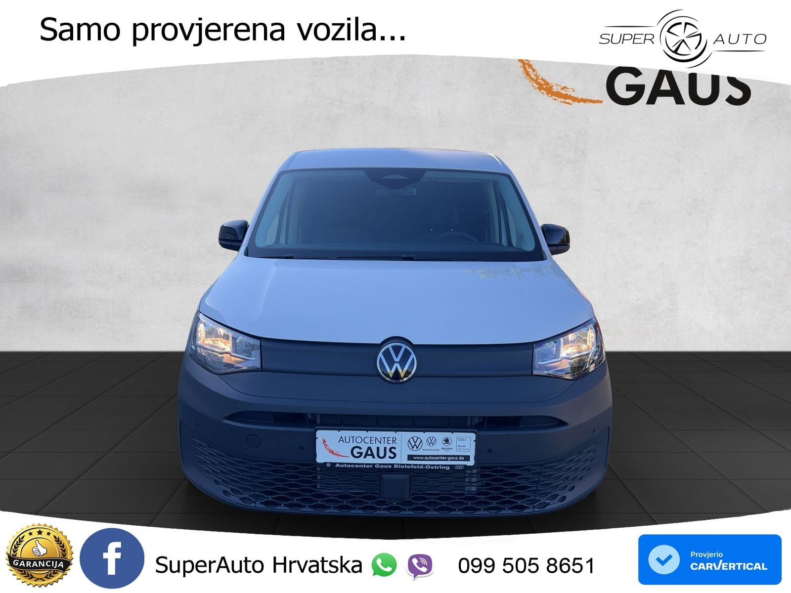 Volkswagen Caddy Cargo 1,5 l TSI 6-Gang Radst. 2755 mm 116 KS